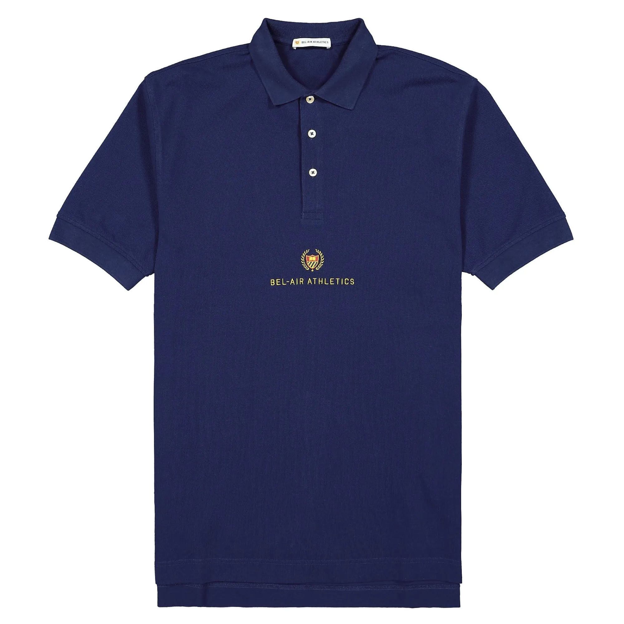 T-Shirts & Long Sleeves^Bel-Air Athletics Academy Crest Polo Shirt Bel-AirBlue