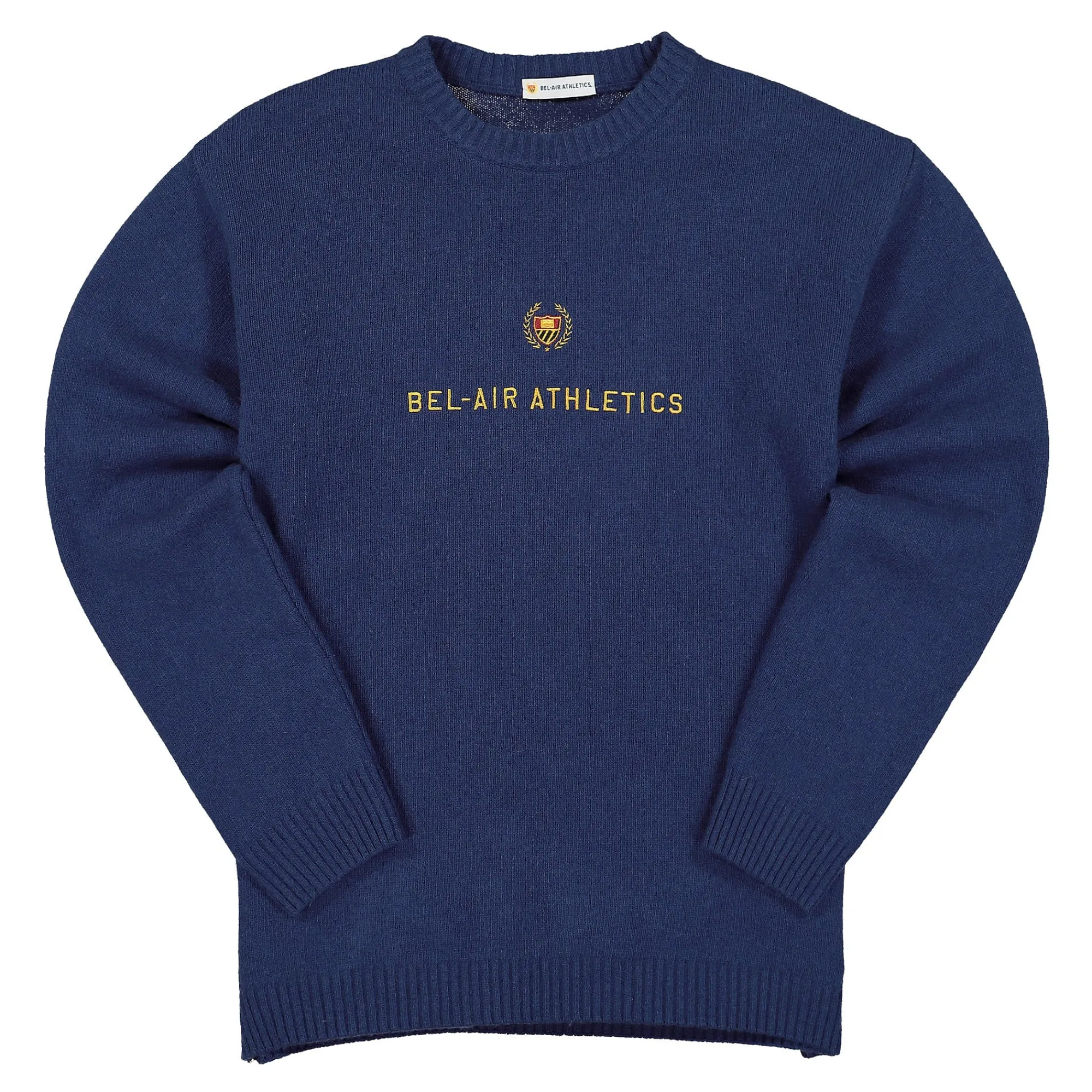 Sweatshirts & Hoodies^Bel-Air Athletics Academy Knit Embroidered Knit Sweater BelAirBlue