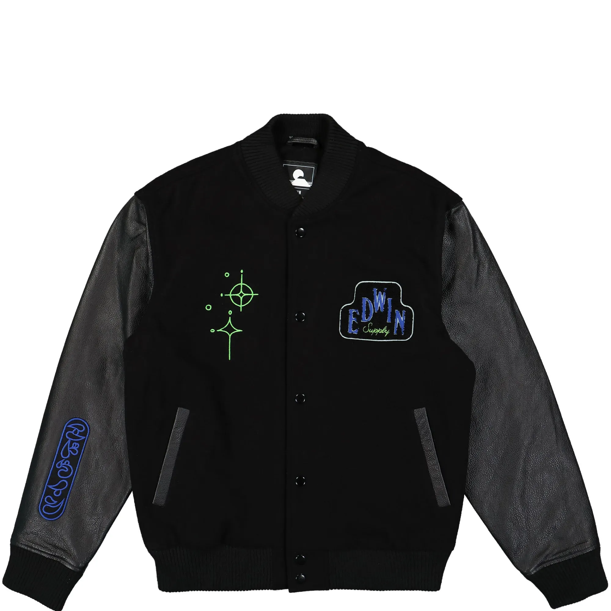 Jackets & Coats^Edwin Angels Jacket Black