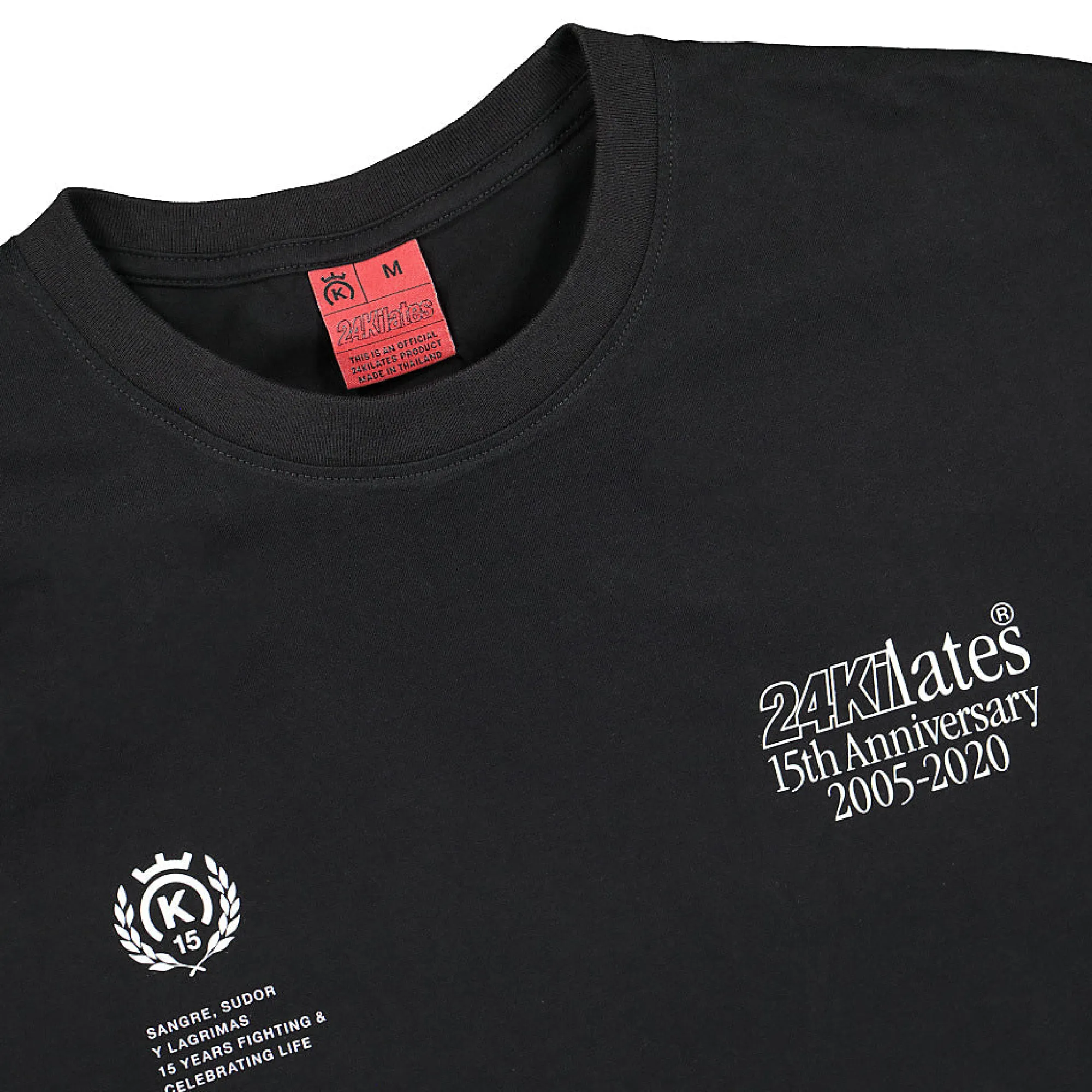 T-Shirts & Long Sleeves^24 Kilates Anniversary Logo Tee Black