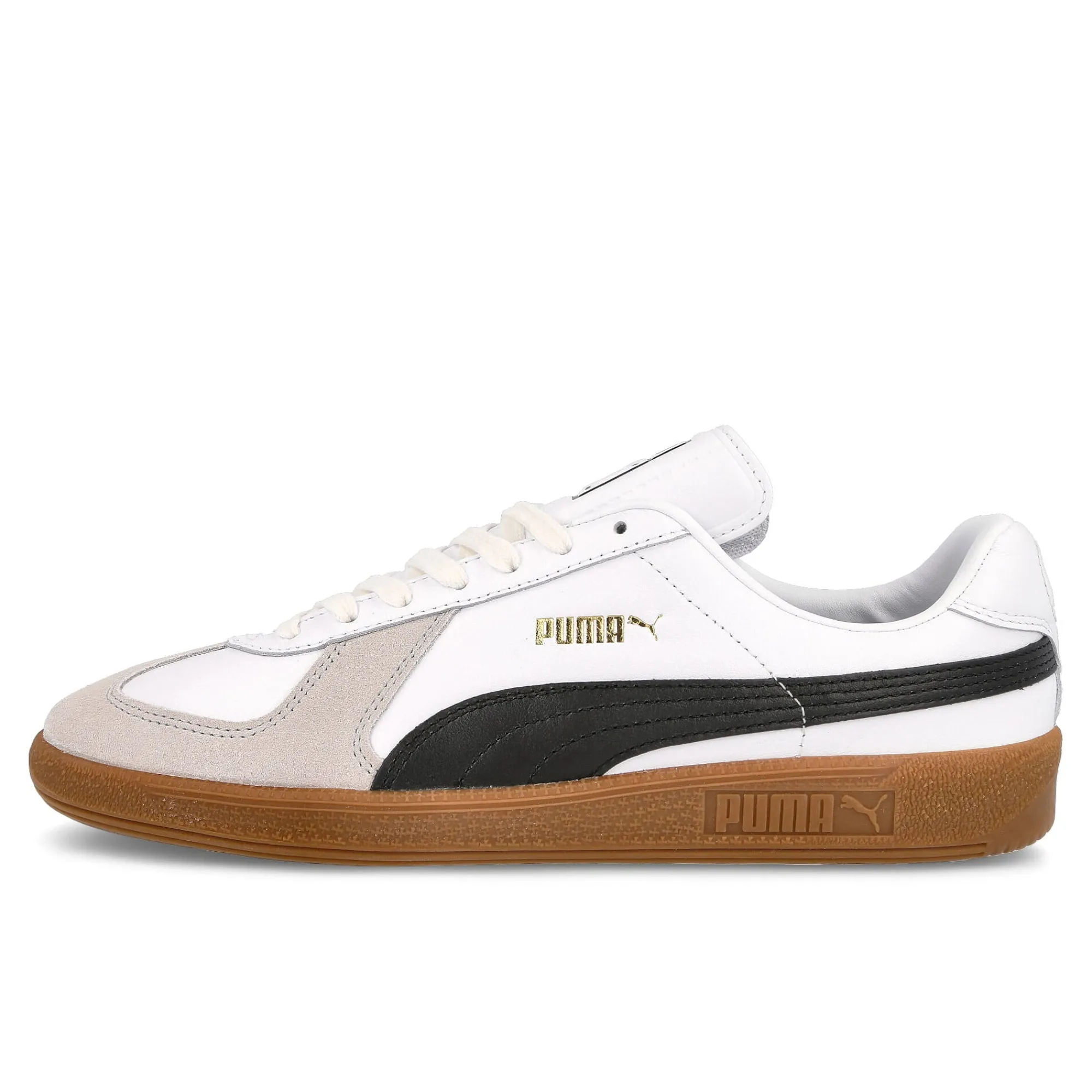 Low Tops^Puma army trainer og PumaWhite-PumaBlack-Gum