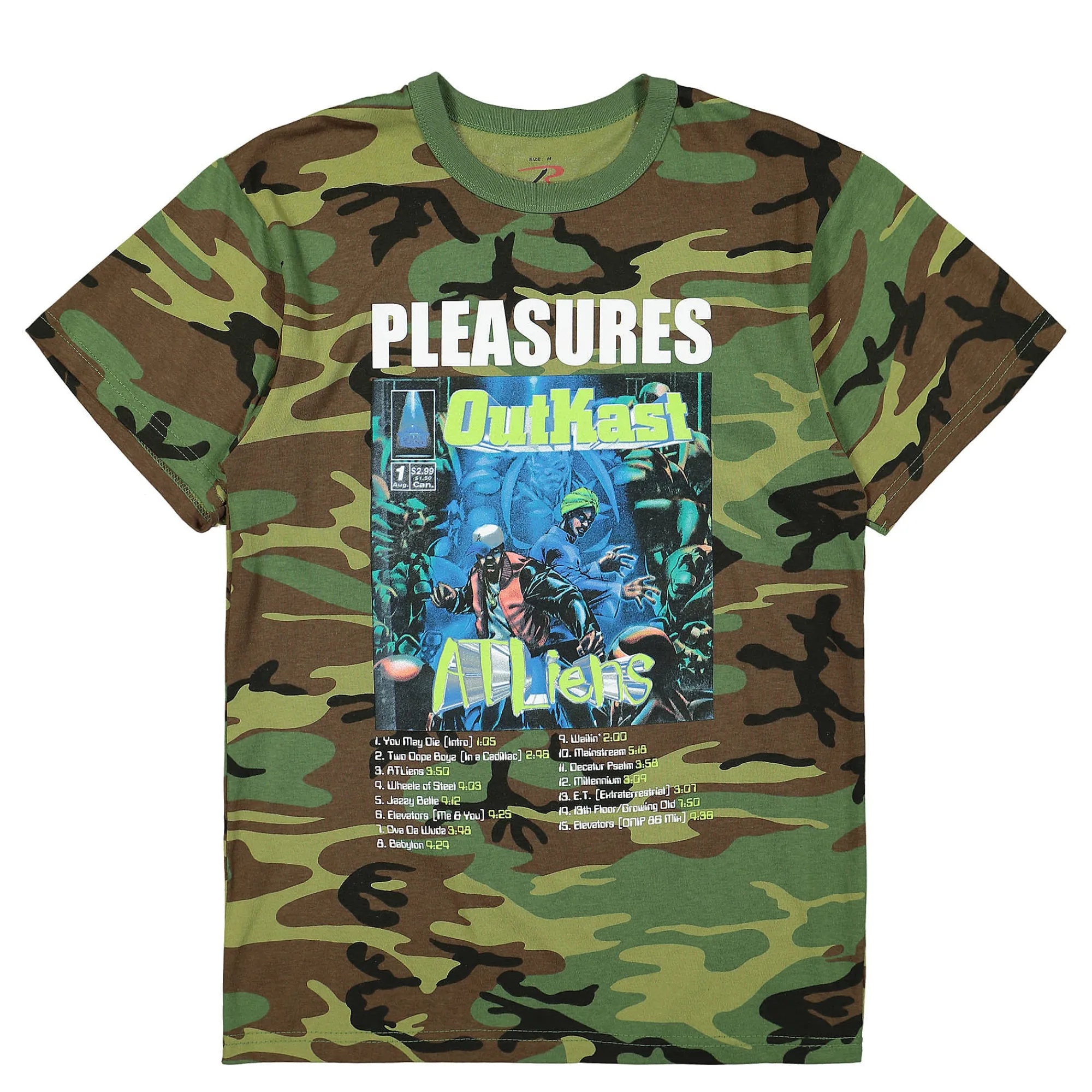 T-Shirts & Long Sleeves^Pleasures Atliens T-Shirt Camo