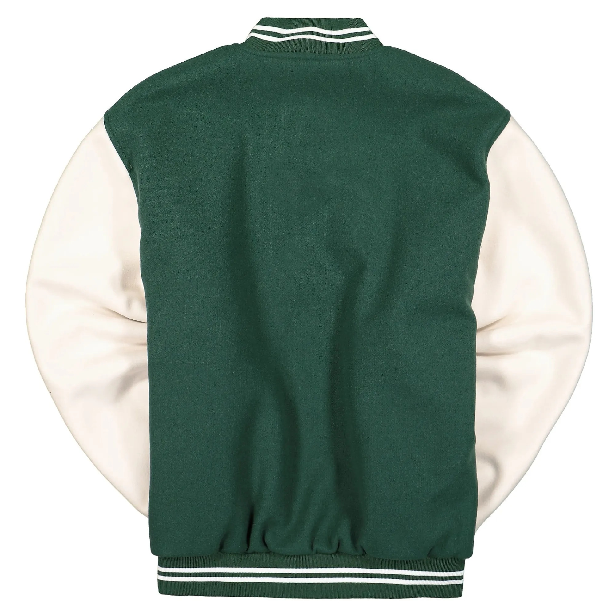 Jackets & Coats^Bel-Air Athletics BAA 5000% Varsity Jacket ChalkWhite/Ivy