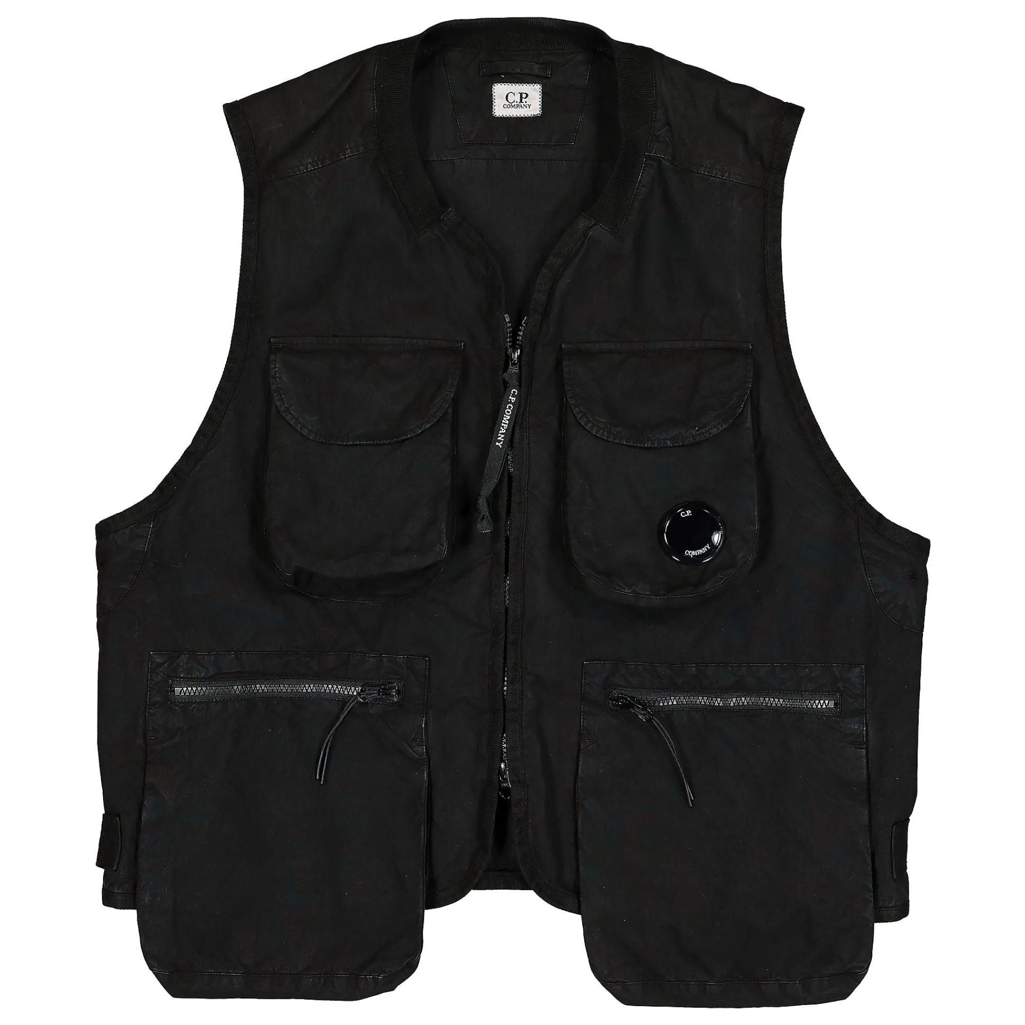 Vests^C.P. Company Ba-Tic Jacket Black