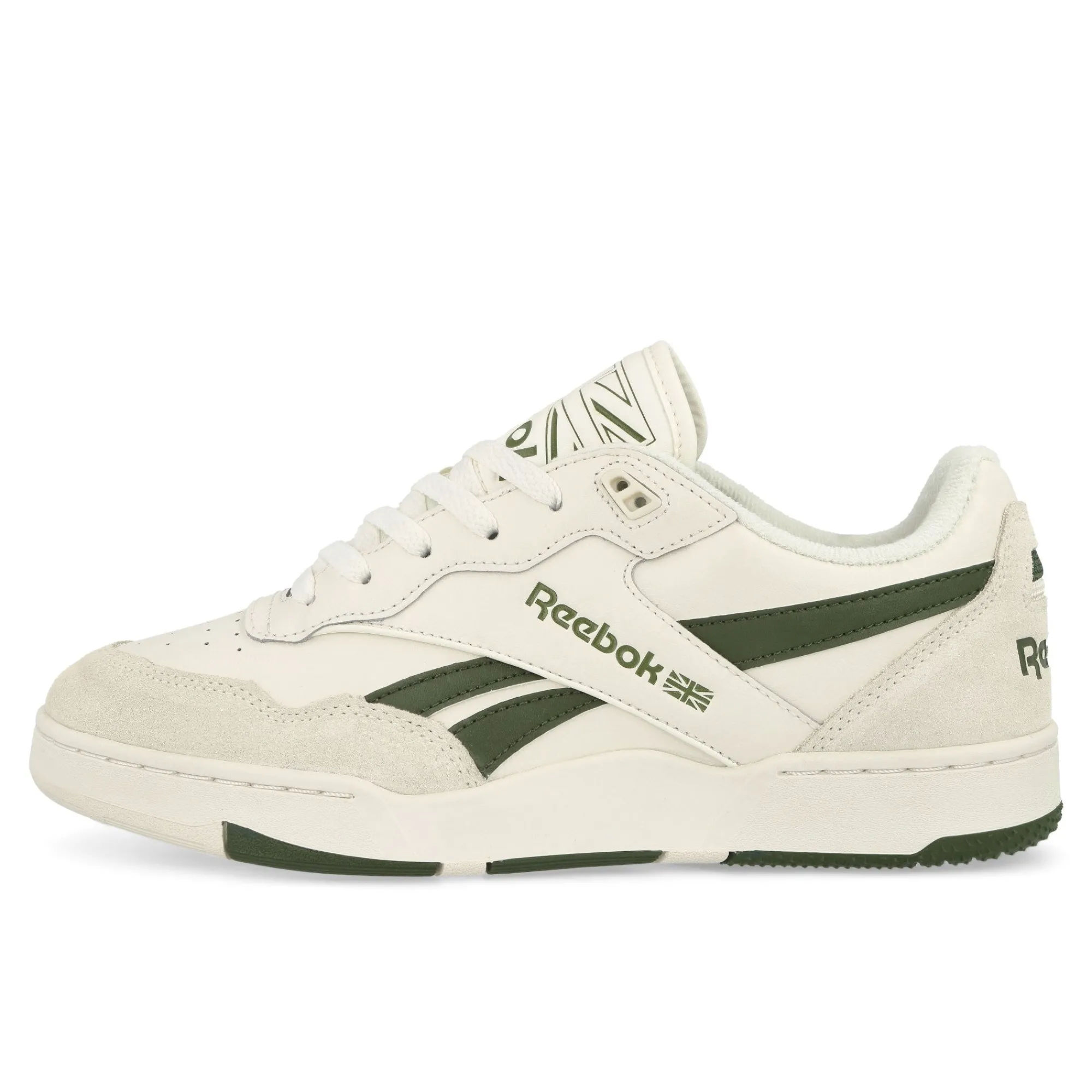 Low Tops | Basketball & Court^Reebok BB 4000 II Chalk/VarsityGreen/VintageChalk