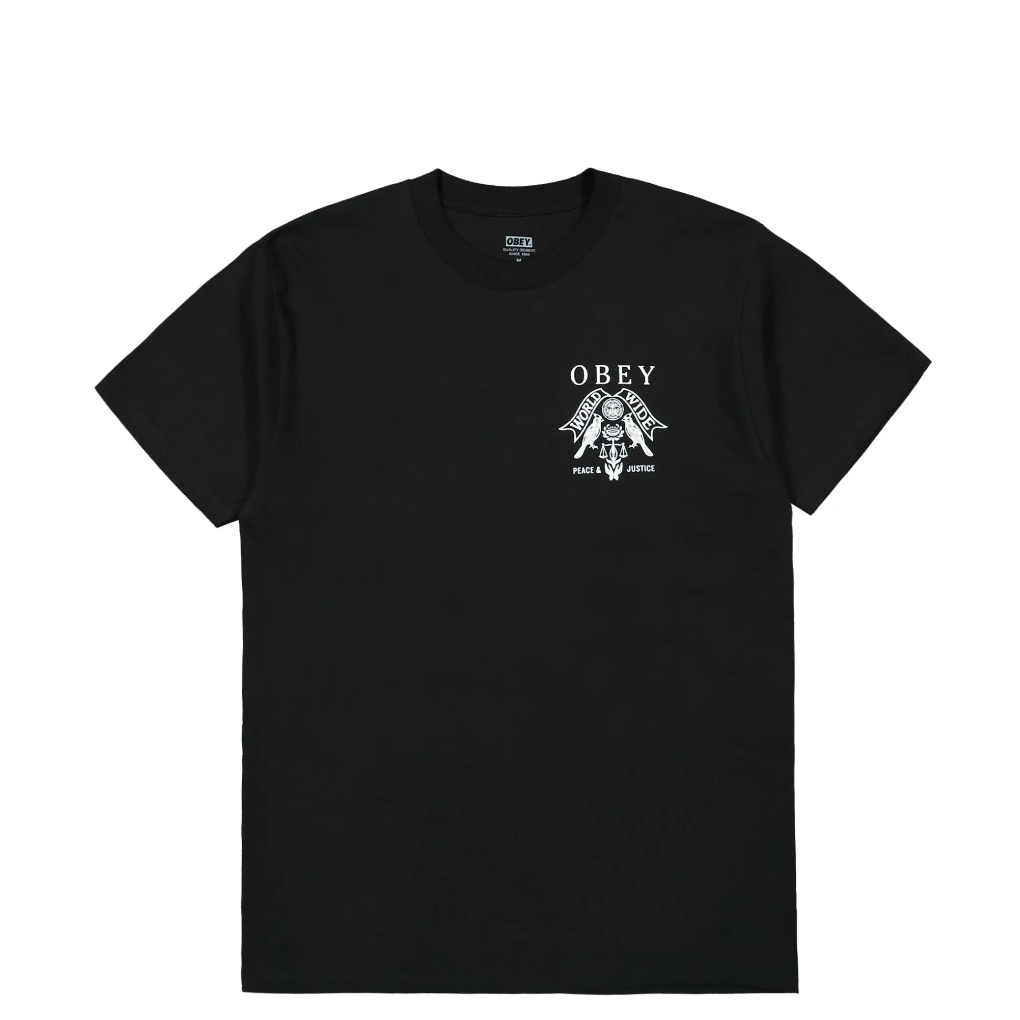 T-Shirts & Long Sleeves^Obey Birds Of Justice T-Shirt Black