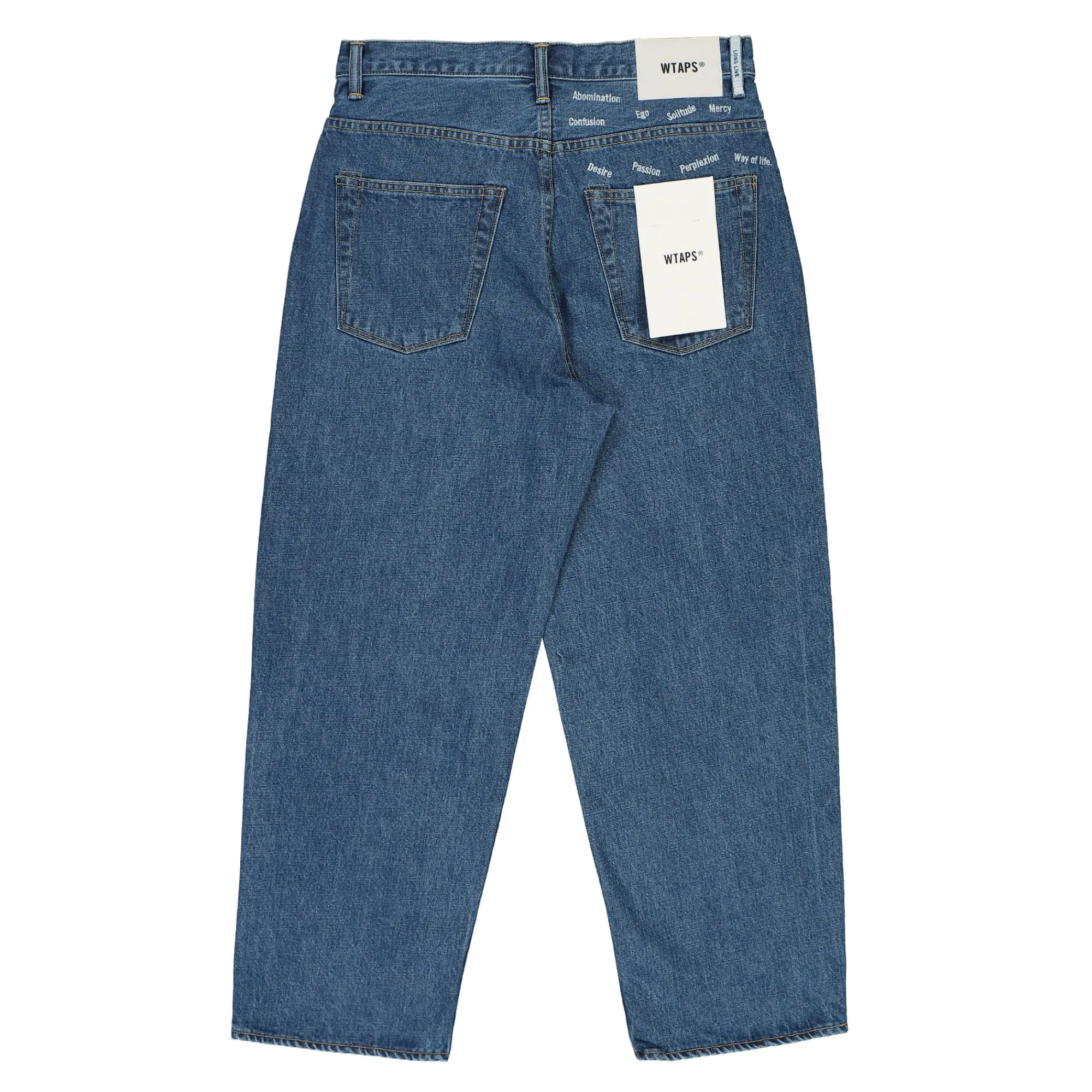 Jeans | Pants & Shorts^WTAPS Blues Straight / Trousers / Cotton.Denim Indigo