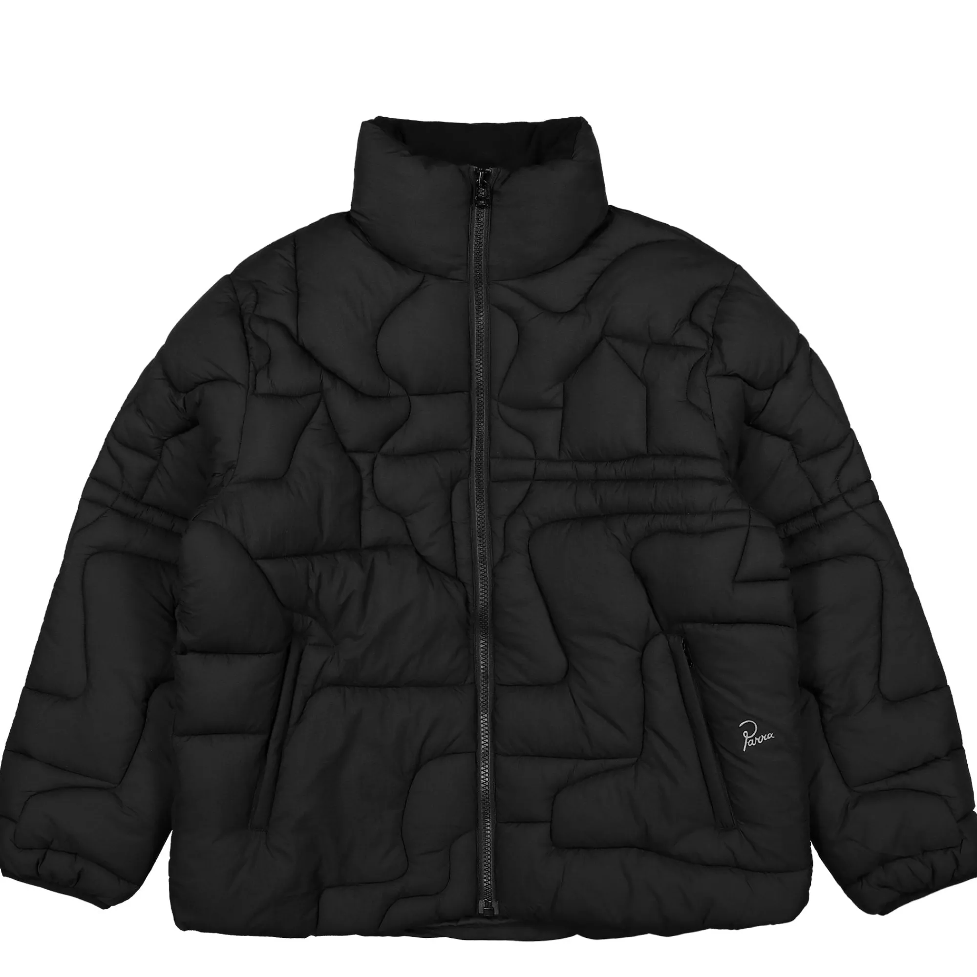 Jackets & Coats^Parra Boring Village Puffer Jacket Black