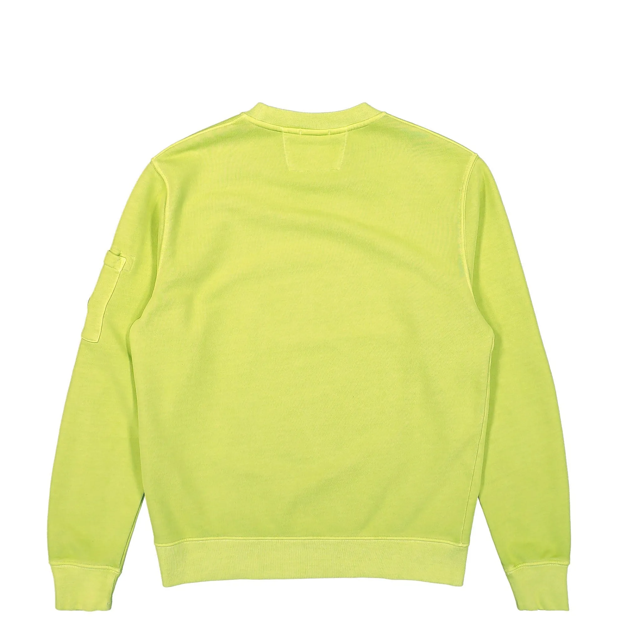 Sweatshirts & Hoodies^C.P. Company Brushed and Emerized Diagonal Fleece Sweatshirt GoldenPalm