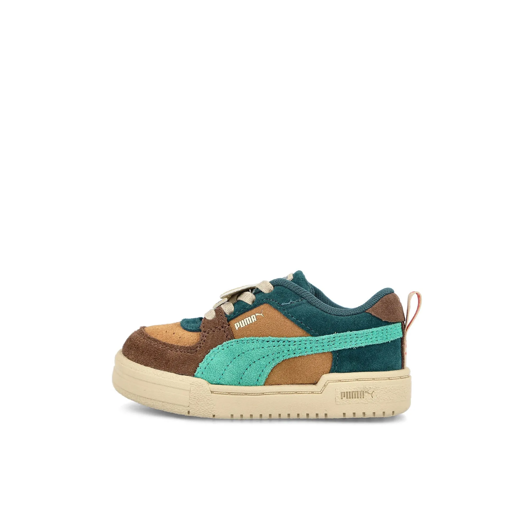 Grade School | Pre School^Puma CA Pro Block AC Infants DesertTan-IntenseRed-Green