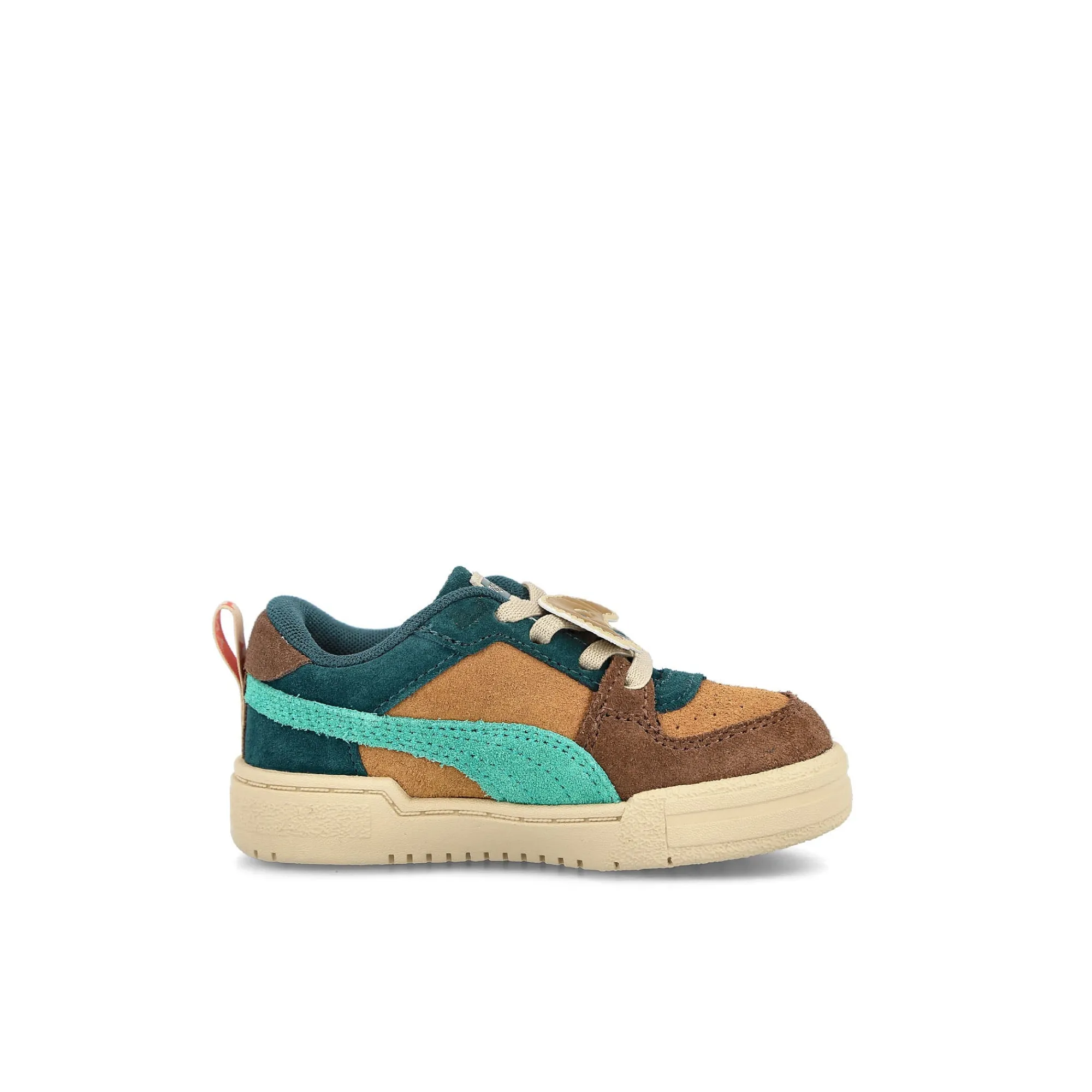 Grade School | Pre School^Puma CA Pro Block AC Infants DesertTan-IntenseRed-Green