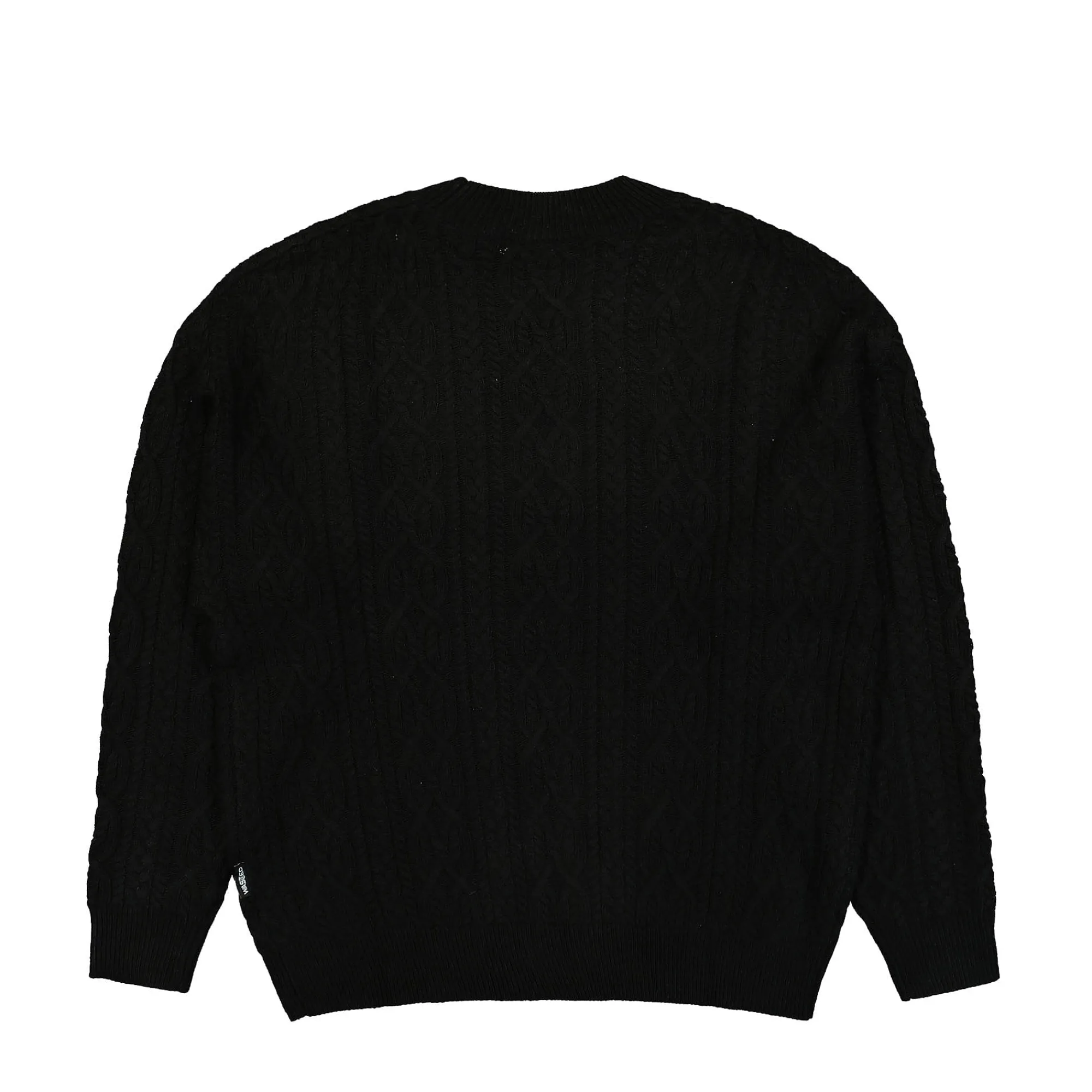 Sweatshirts & Hoodies^Wasted Paris Cable Creep Knit Sweater Black