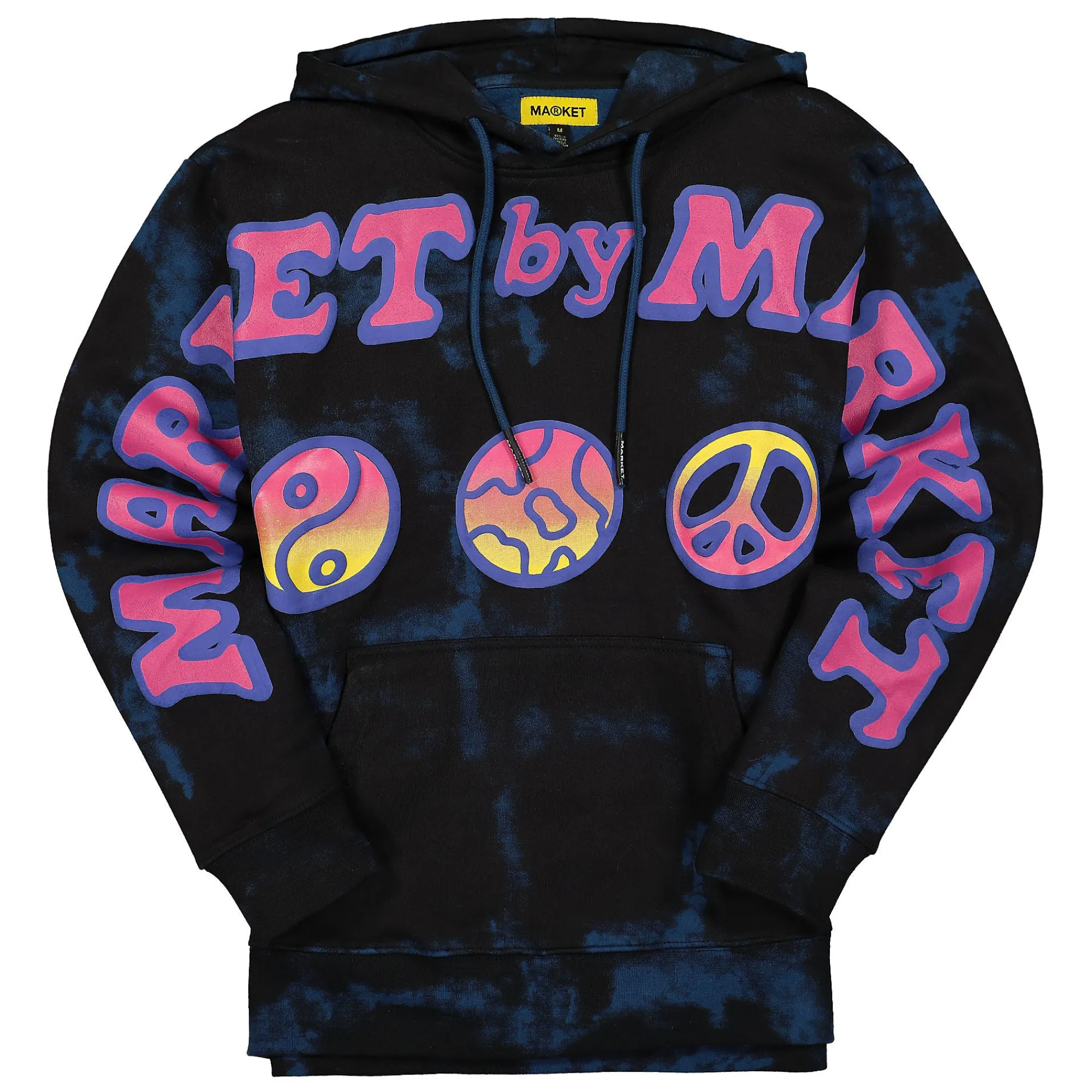 Sweatshirts & Hoodies^Market Cali Peace Tie-Dye Hoodie NavySmokeTie-Dye