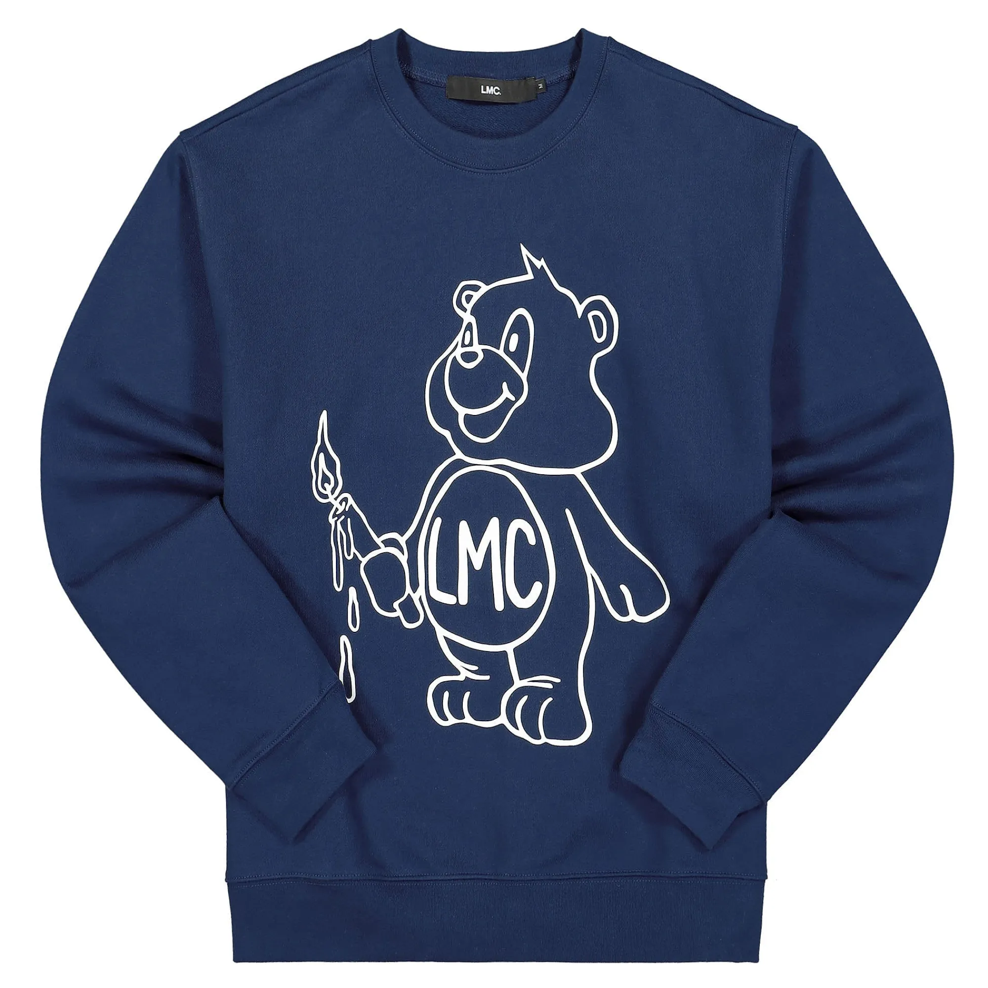 Sweatshirts & Hoodies^LMC Candle Bear Sweatshirt Navy