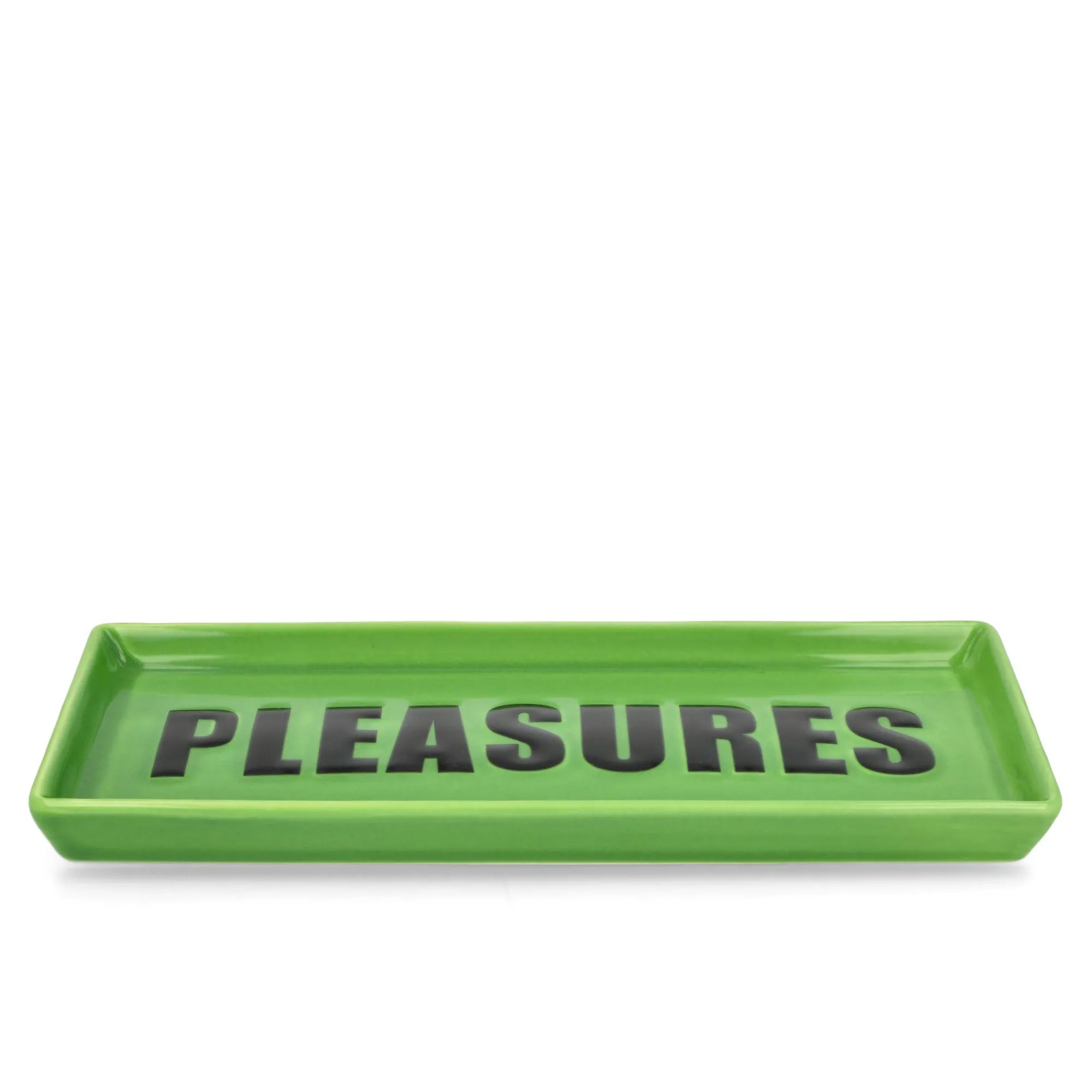 Home Accessories | Home Accessories^Pleasures Ceramic Tray Green