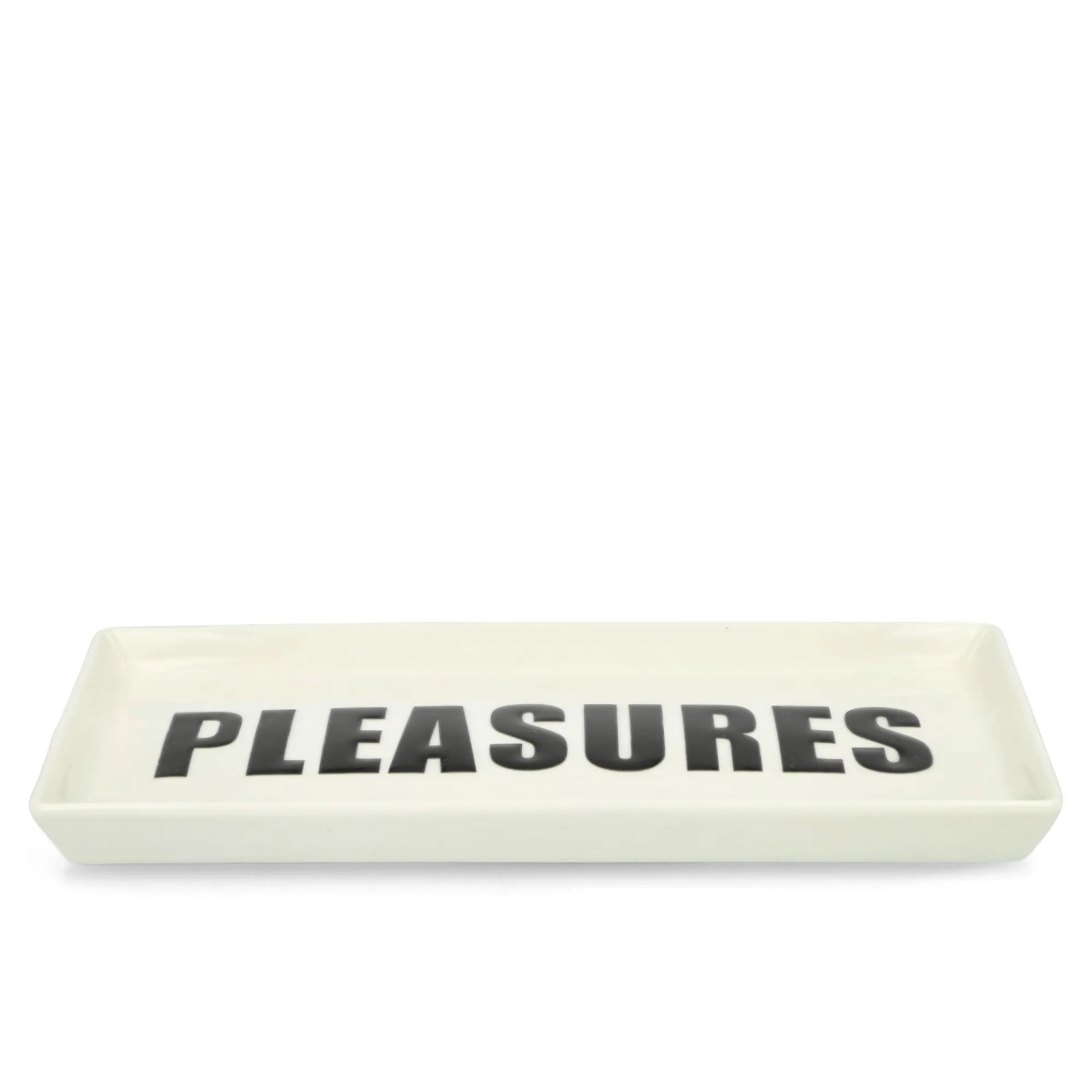 Home Accessories | Home Accessories^Pleasures Ceramic Tray White