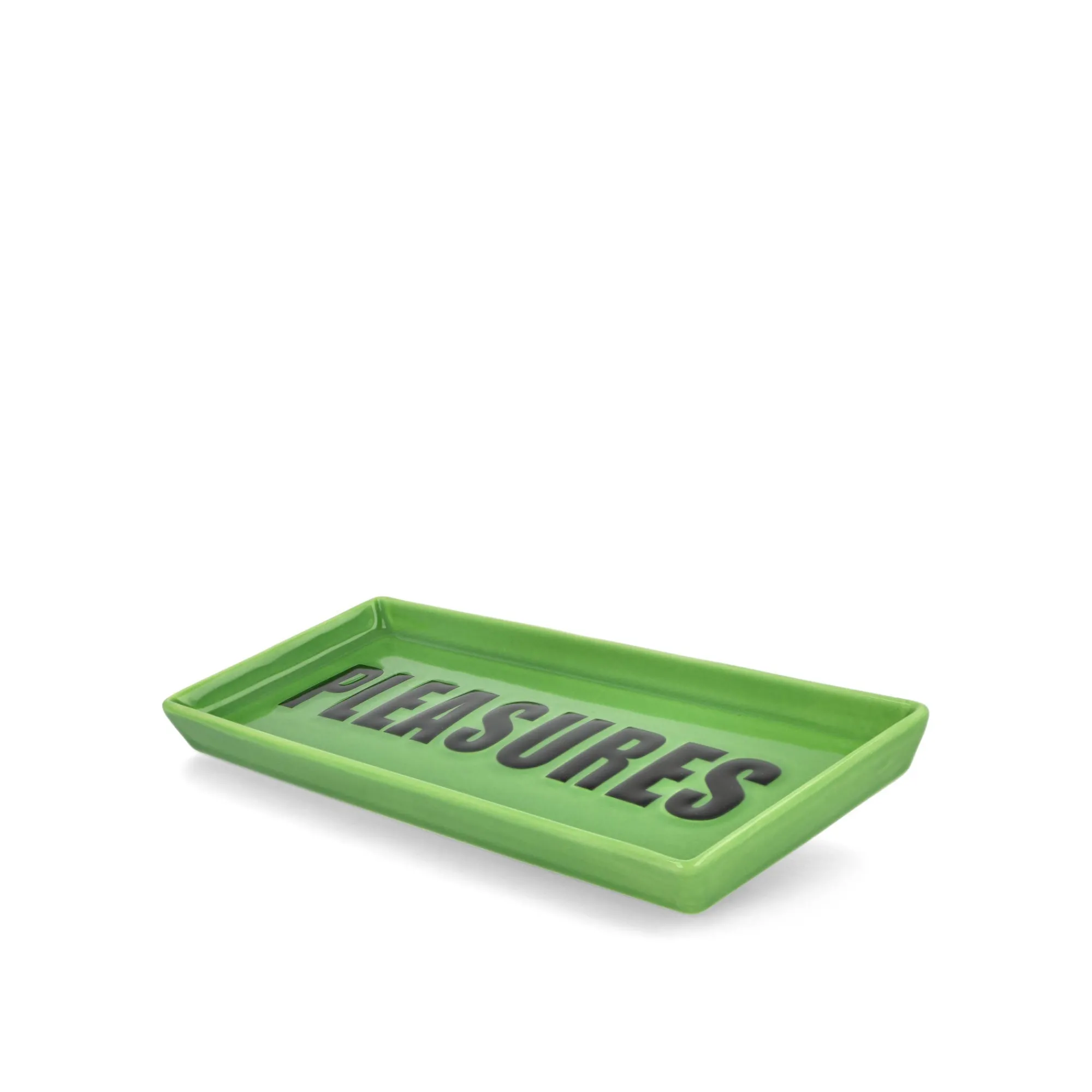 Home Accessories | Home Accessories^Pleasures Ceramic Tray Green