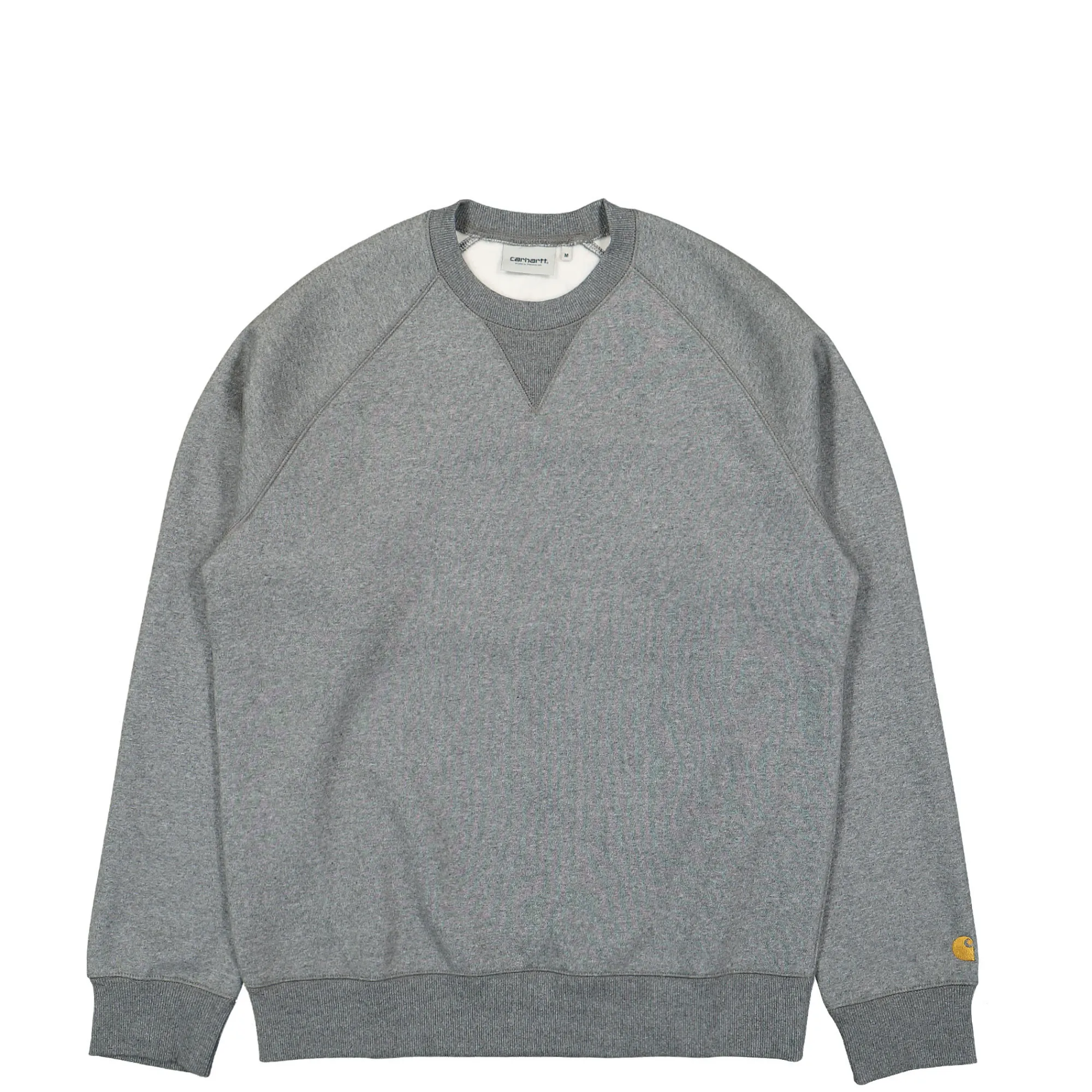 Sweatshirts & Hoodies^Carhartt WIP Chase Sweat DarkGreyHeather/Gold