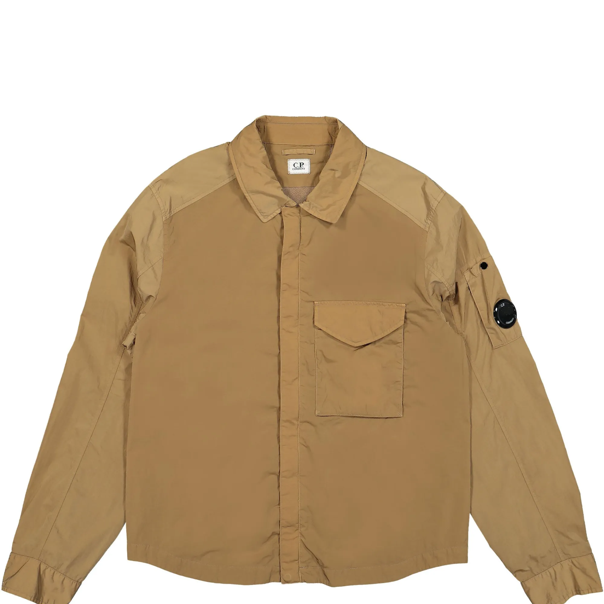 Jackets & Coats^C.P. Company Chrome-R Overshirt LeadGray