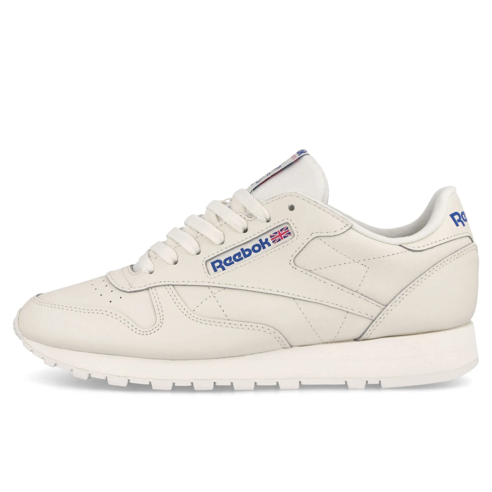 Low Tops | Retro & Running^Reebok Classic Leather Chalk/VectorBlue/VectorRed