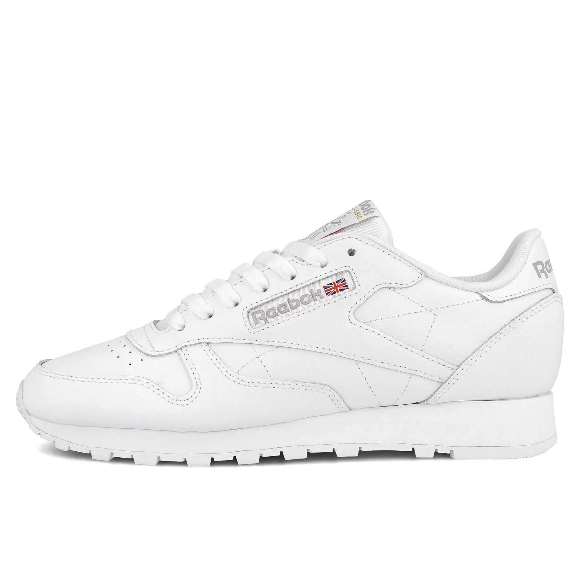 Low Tops | The Classics^Reebok Classic Leather FootwearWhite/FootwearWhite/PureGrey3