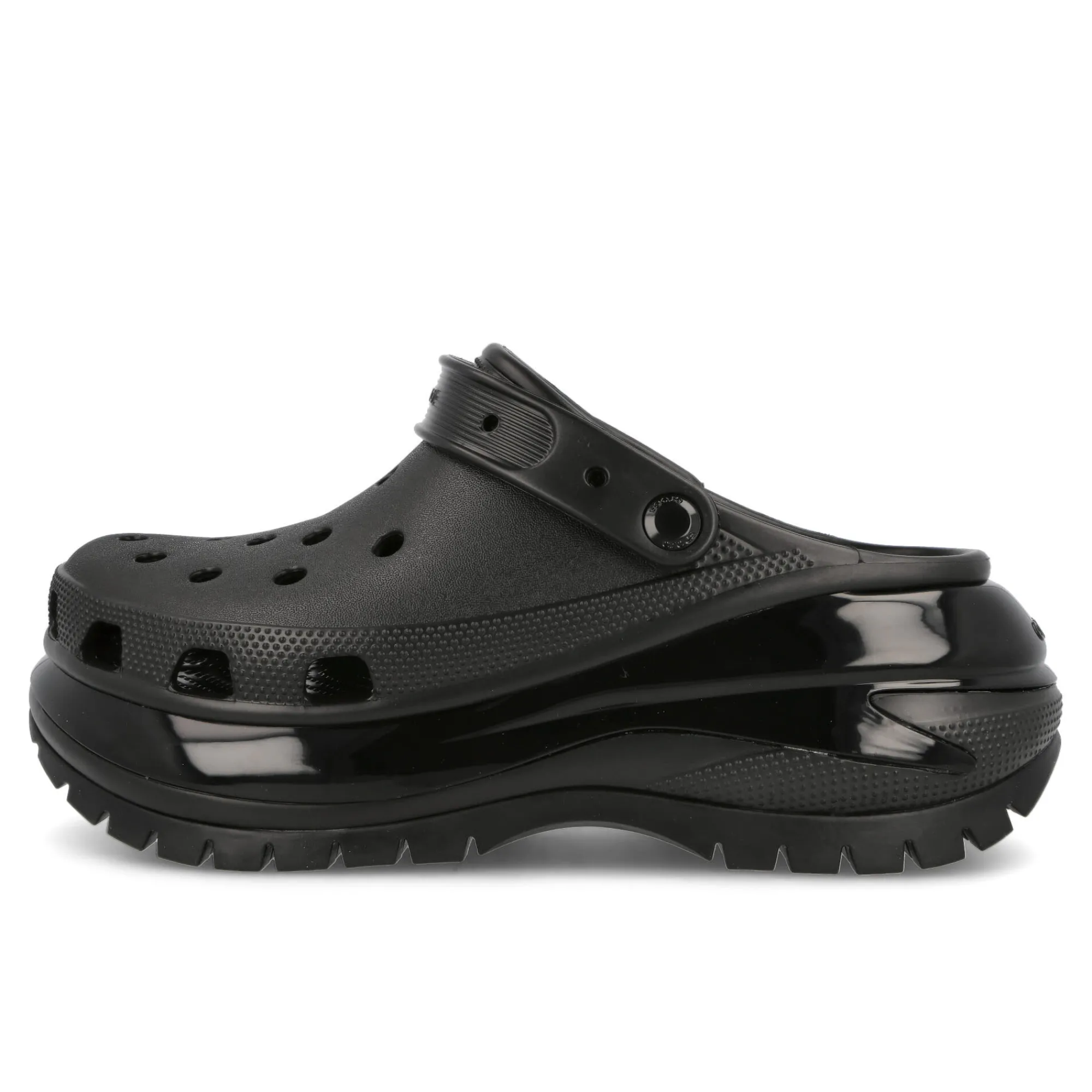 Slides & Sandals | Low Tops^Crocs Classic Mega Crush Clog Black