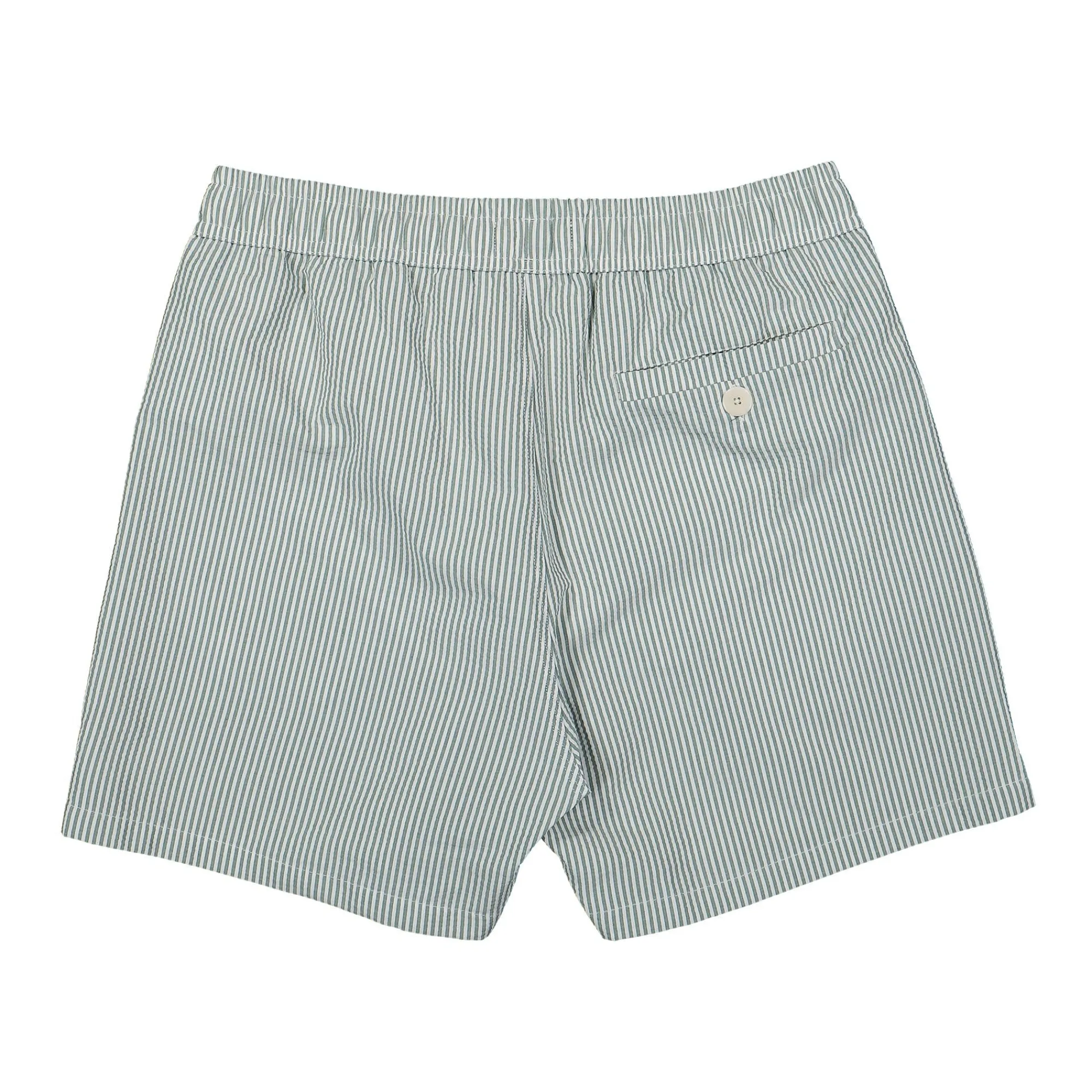 Pants & Shorts^Edmmond Studios Classic Seersucker Shorts Green