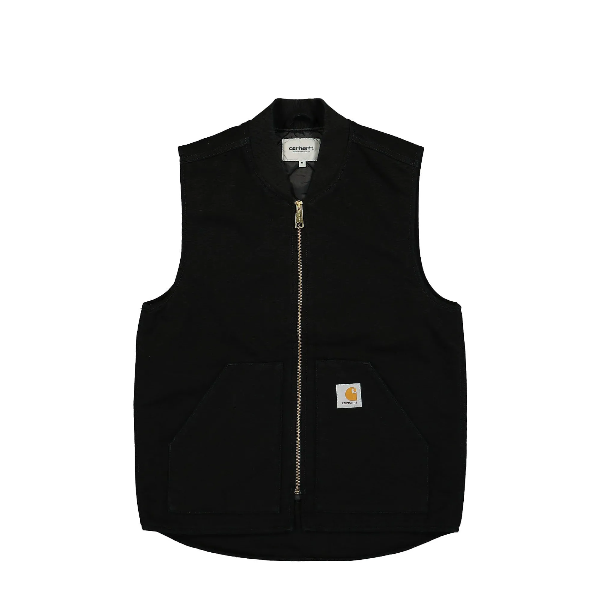 Vests^Carhartt WIP Classic Vest Dearborn BlackRinsed