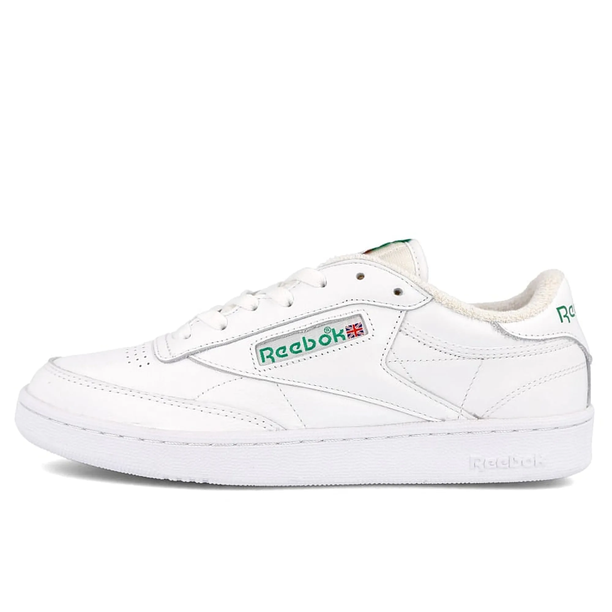 Low Tops | Basketball & Court^Reebok club c 85 White/White/ClenGreen