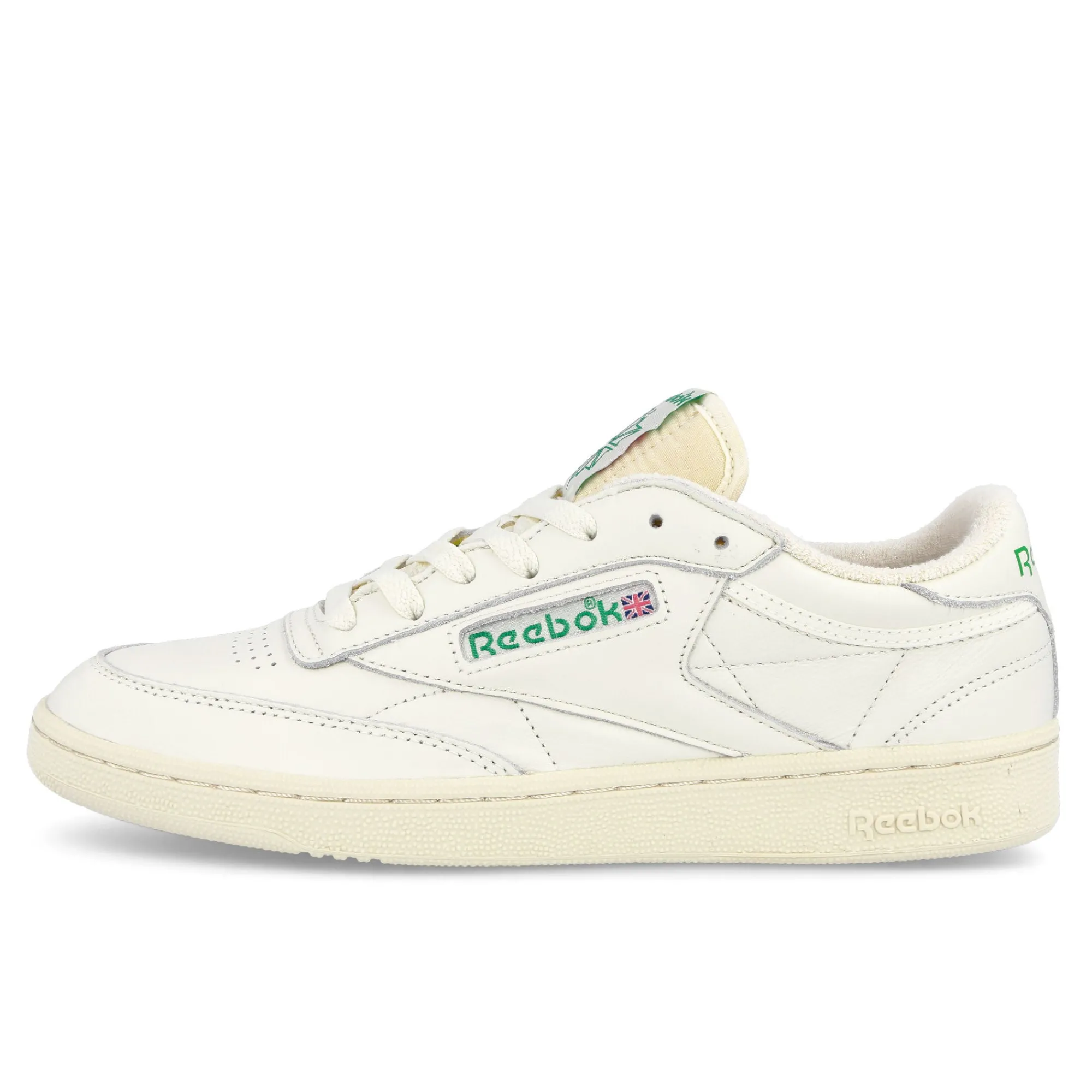 Basketball & Court | Low Tops^Reebok Club C 1985 Tv Chalk/PaperWhite/Green