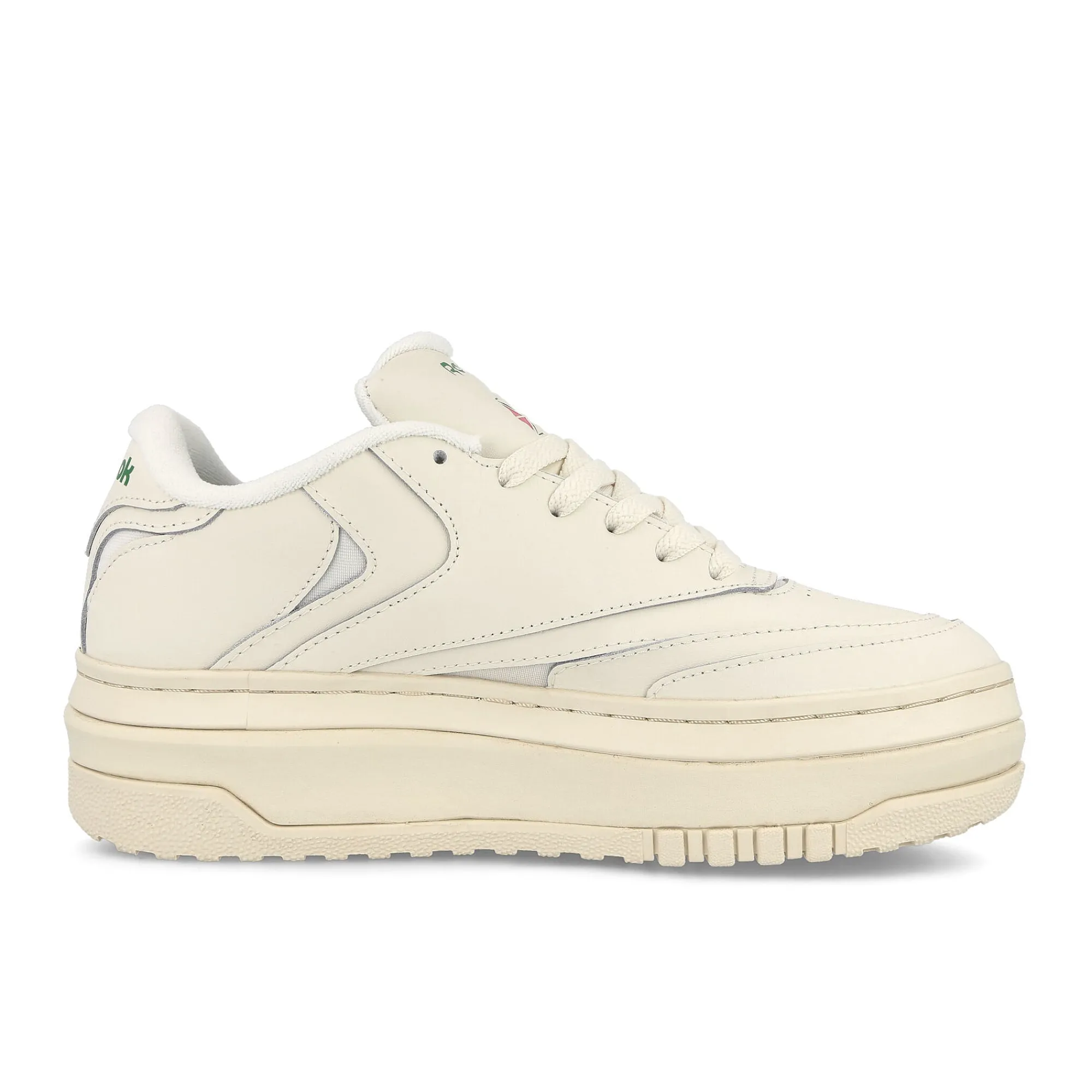 Low Tops^Reebok Club C Extra Chalk-Chalk-GlenGreen