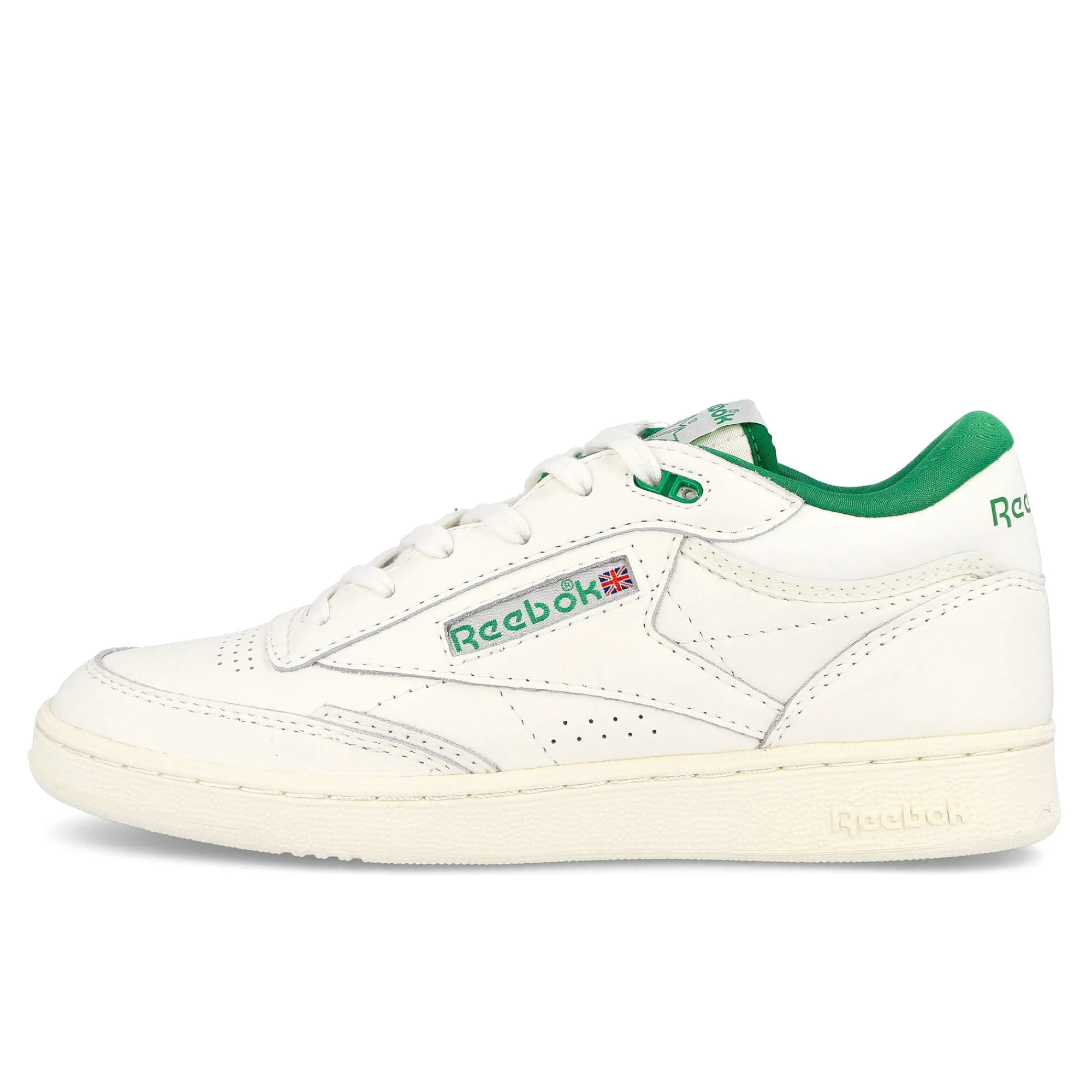 High Tops | Basketball & Court^Reebok club c mid ii vintage Chalk/GlenGreen/ClassicWhite