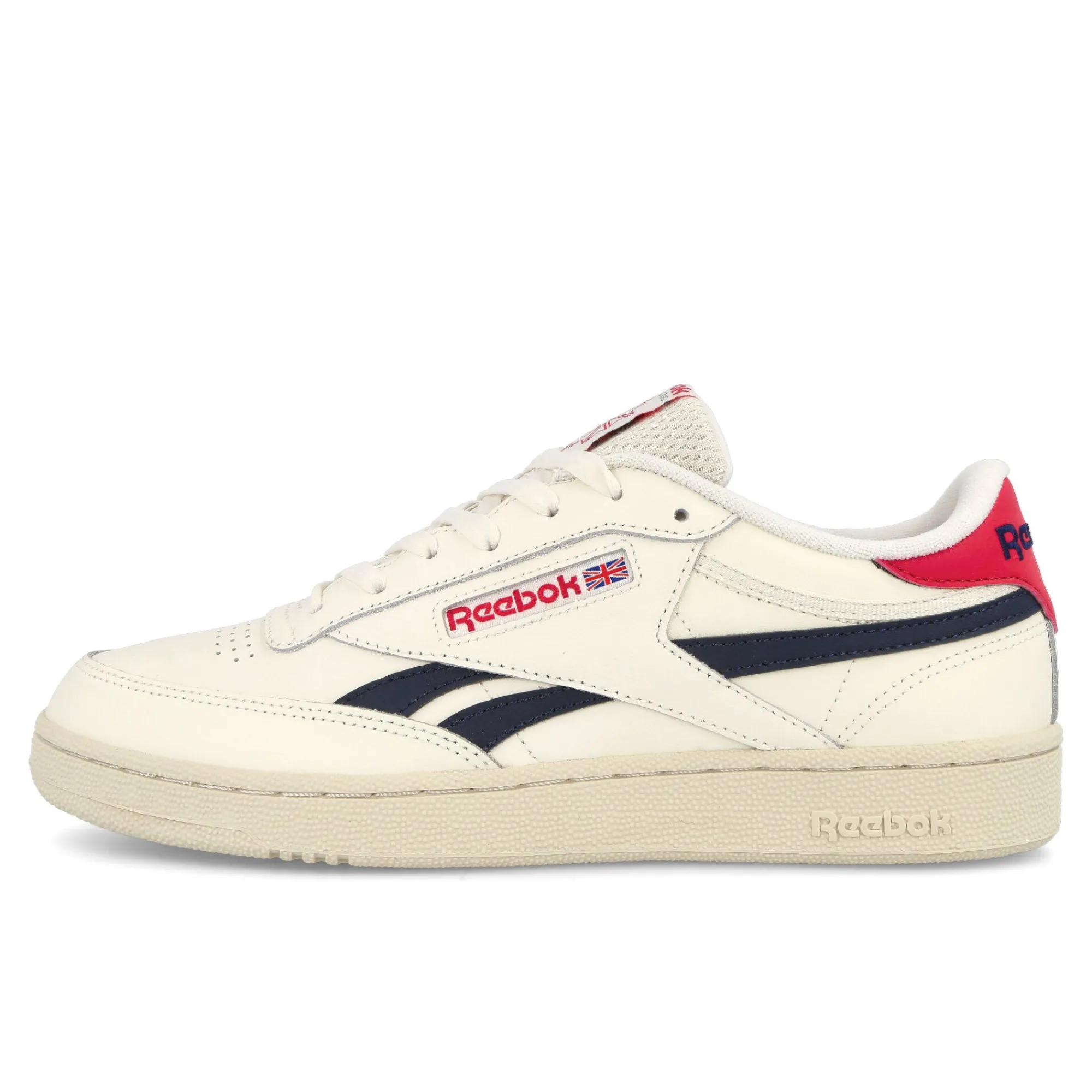 Low Tops | The Classics^Reebok Club C Revenge Chalk/VectorNavy/VectorRed