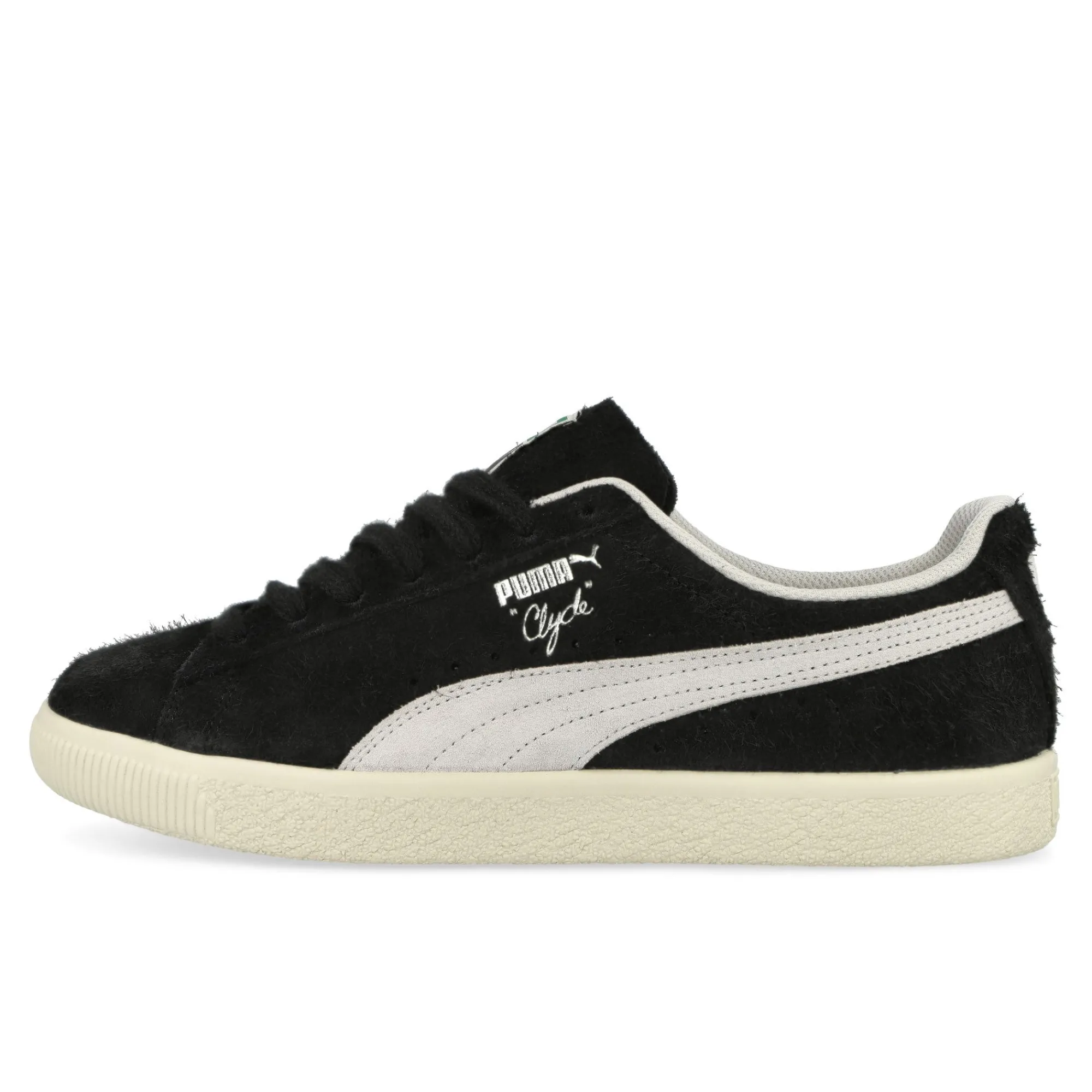 Low Tops | Basketball & Court^Puma Clyde Hairy Suede PumaBlack-FrostedIvory