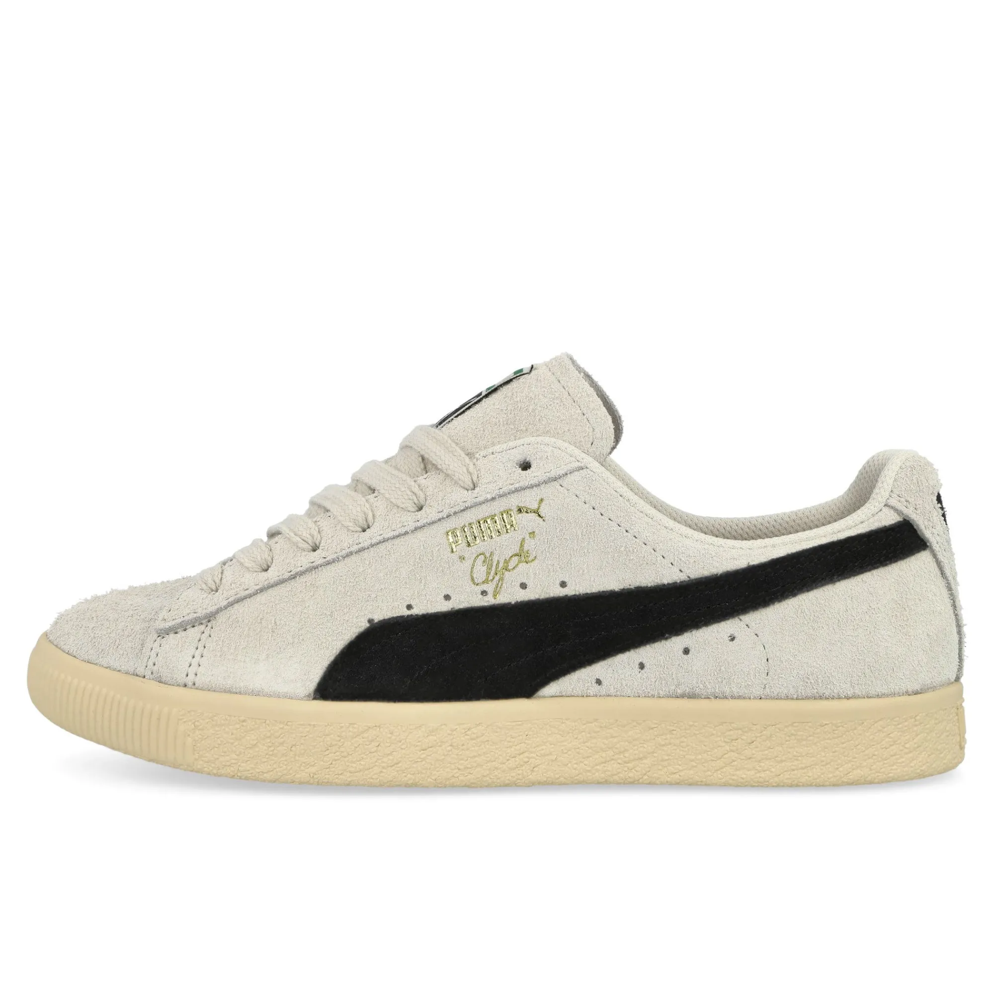 Low Tops | Basketball & Court^Puma Clyde Hairy Suede SedateGray-Cashew