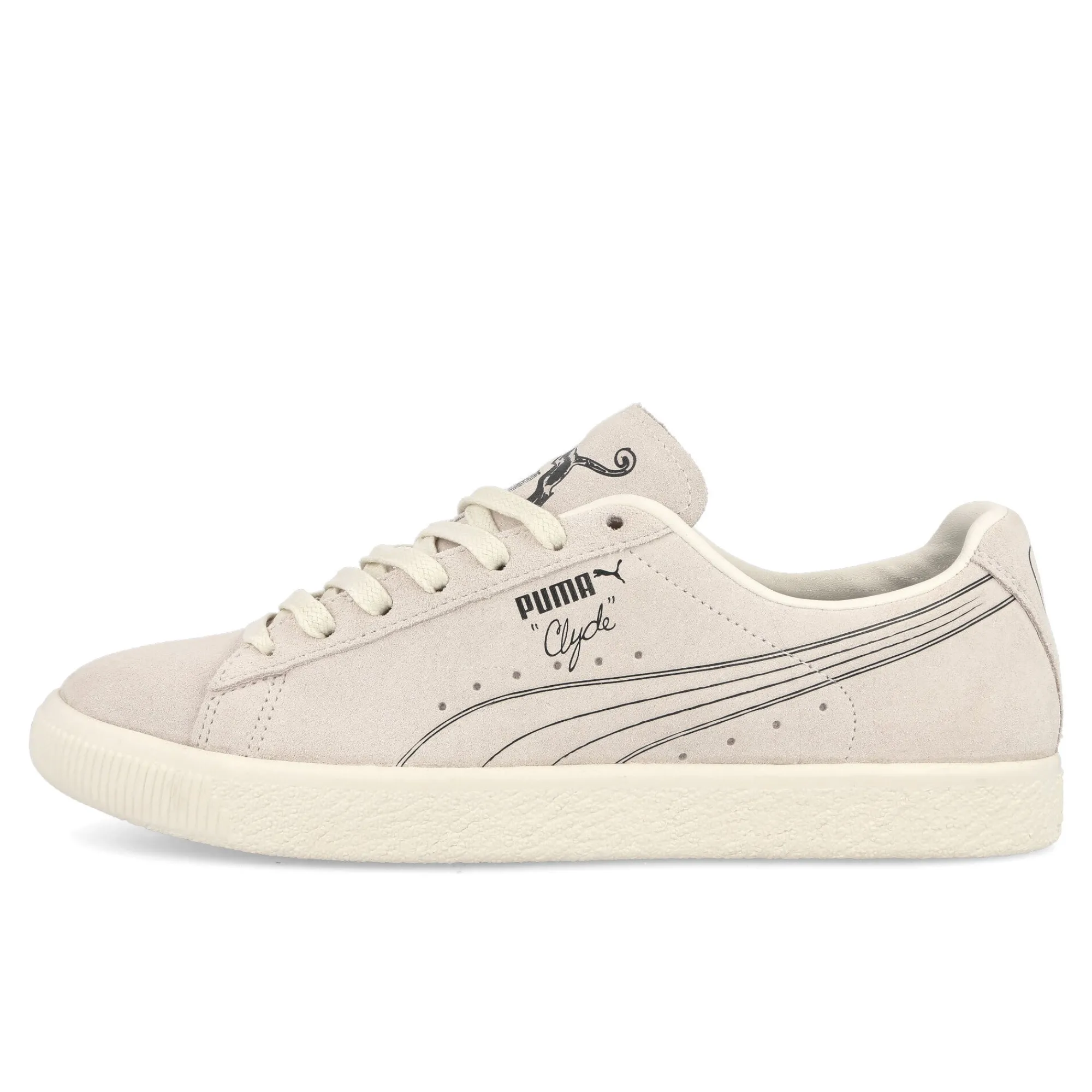 Low Tops | Basketball & Court^Puma Clyde No.1 FrostedIvory-SmokeyGray