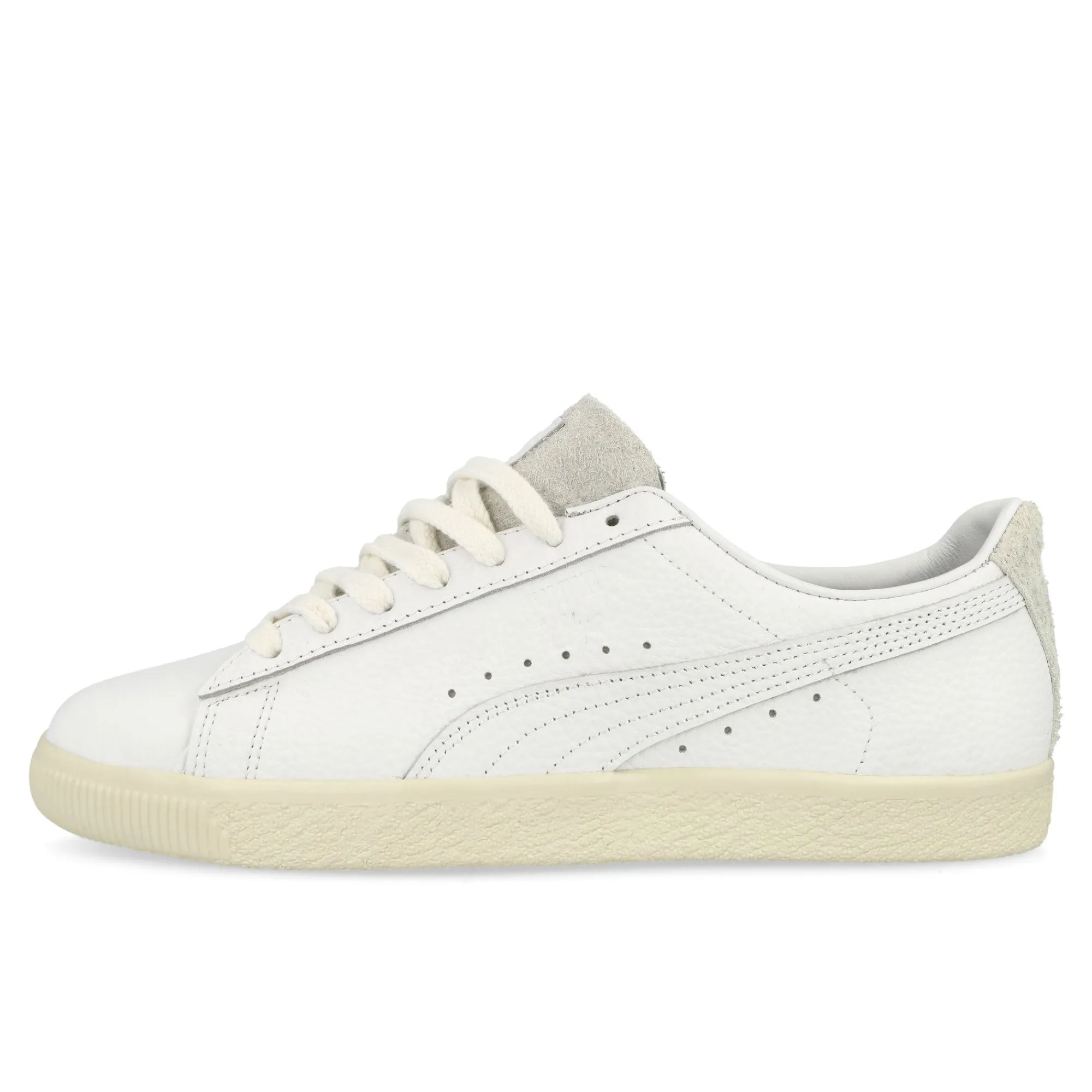 Low Tops^Puma Clyde Premium PumaWhite-FrostedIvory