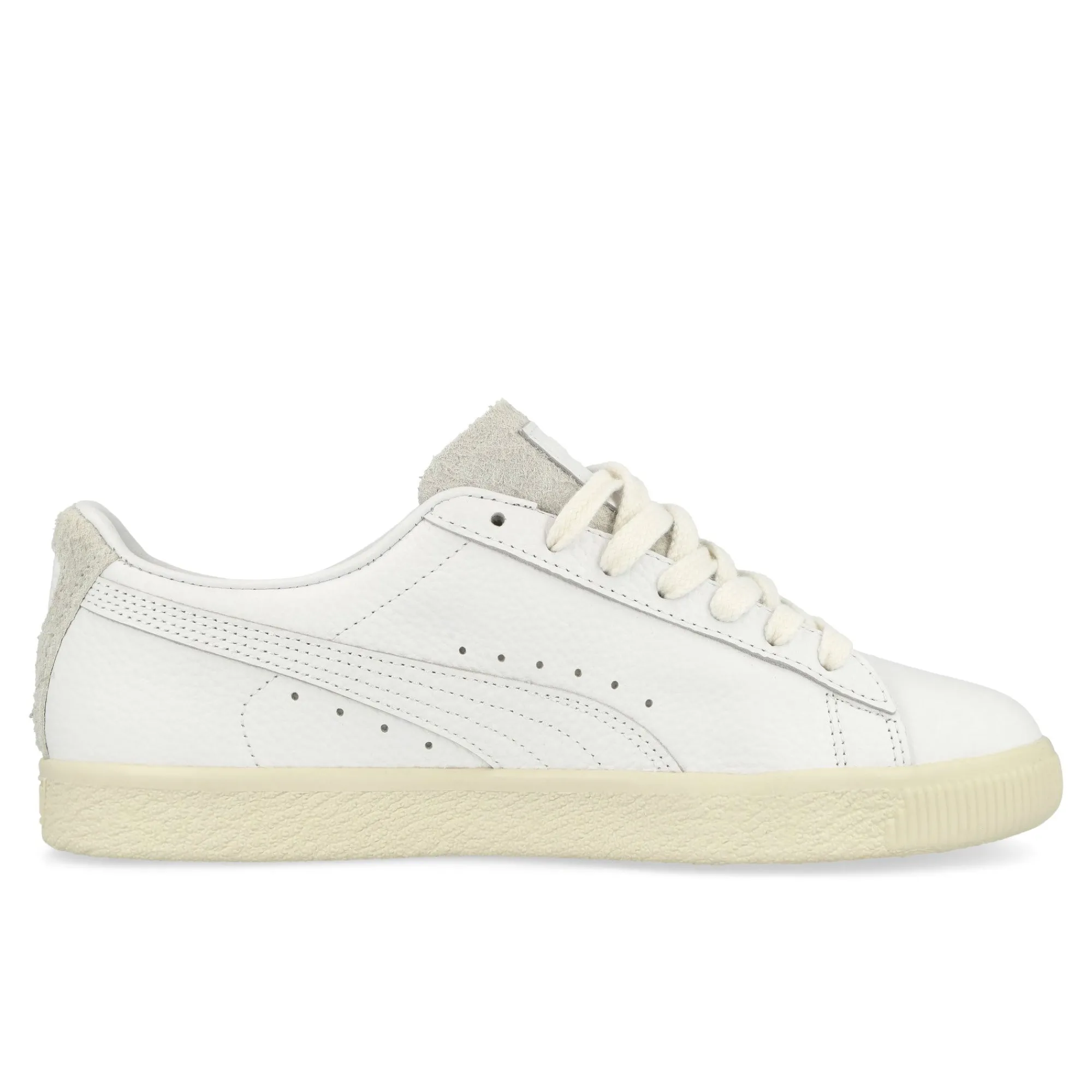 Low Tops^Puma Clyde Premium PumaWhite-FrostedIvory