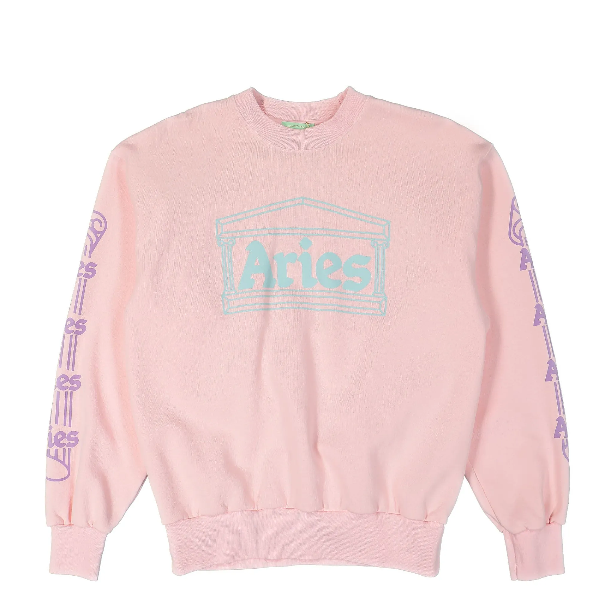 Sweatshirts & Hoodies^Aries Column Sweatshirt Pink