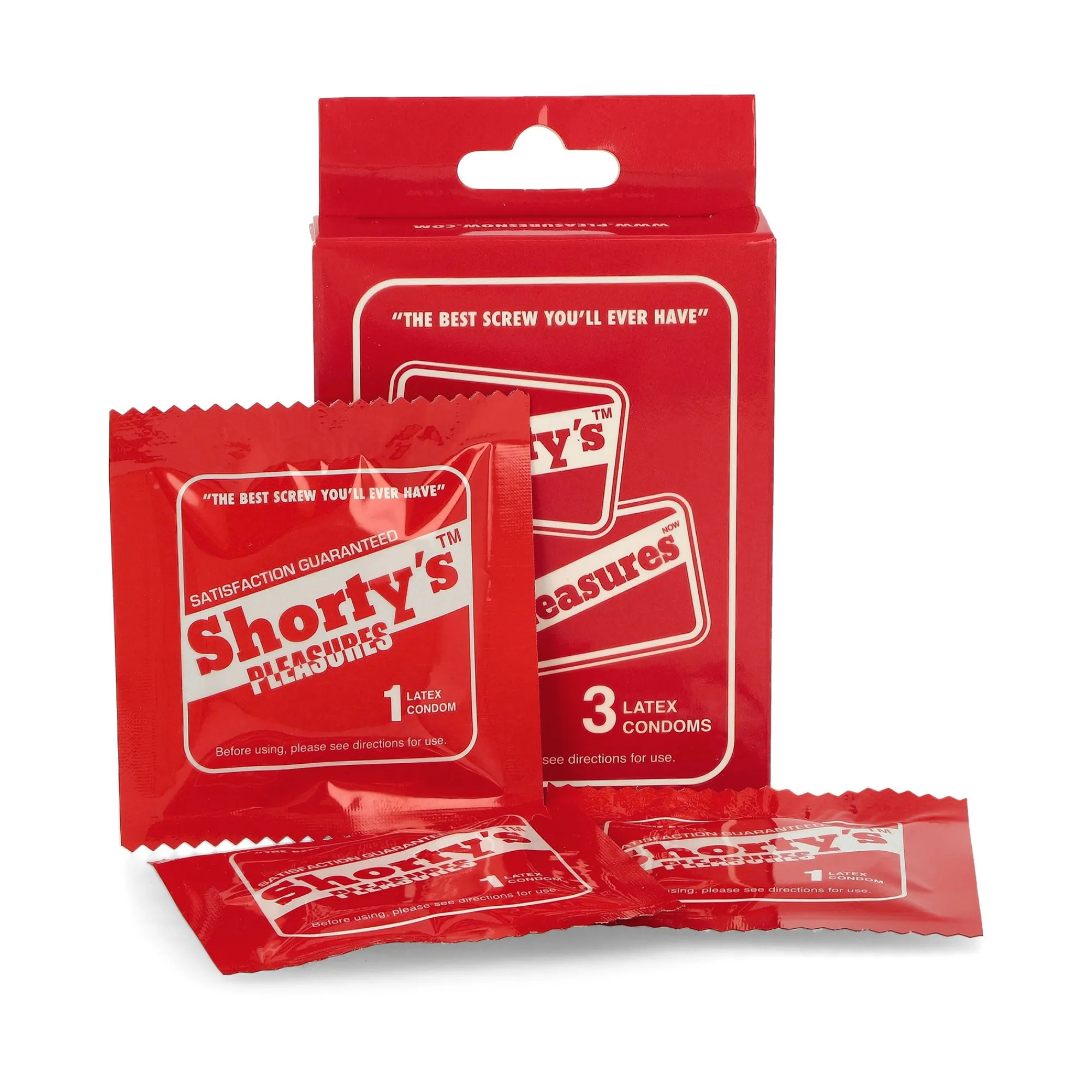 Other Accessories | Other Accessories^Pleasures 3 Condom Pack Red