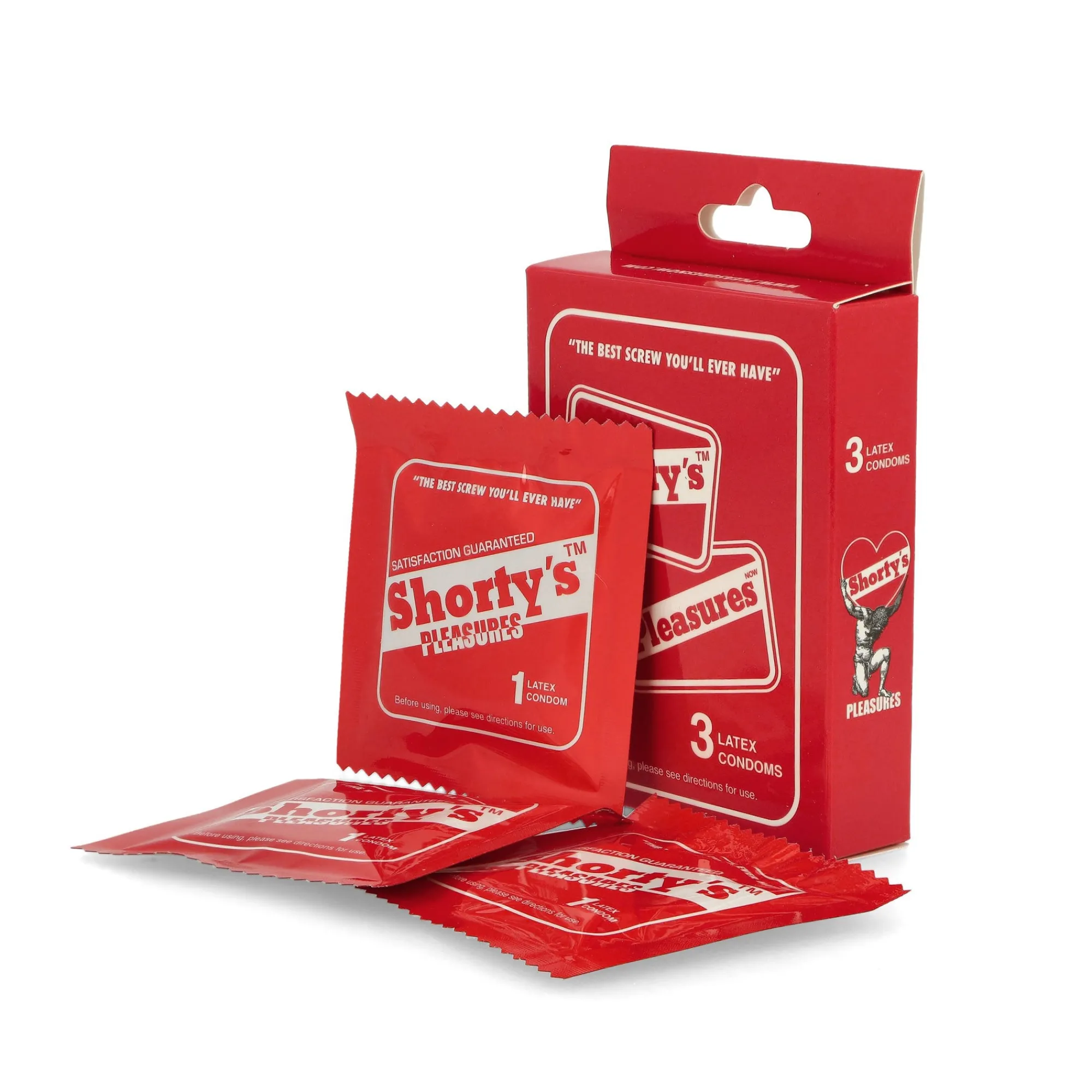 Other Accessories | Other Accessories^Pleasures 3 Condom Pack Red