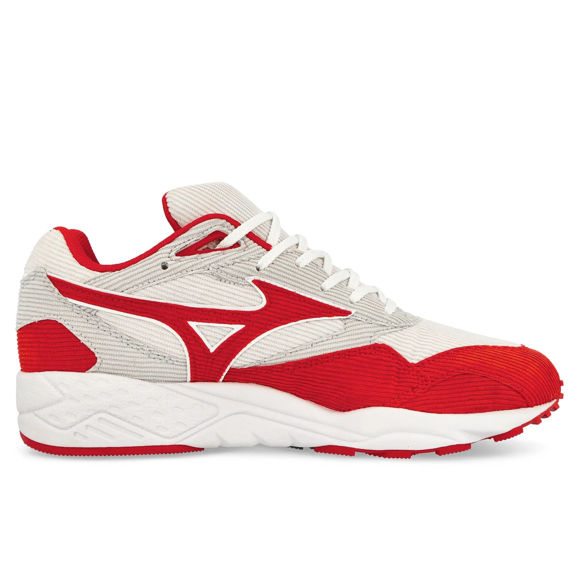 Low Tops | Retro & Running^Mizuno Contender CoolGray/HighRiskRed/White