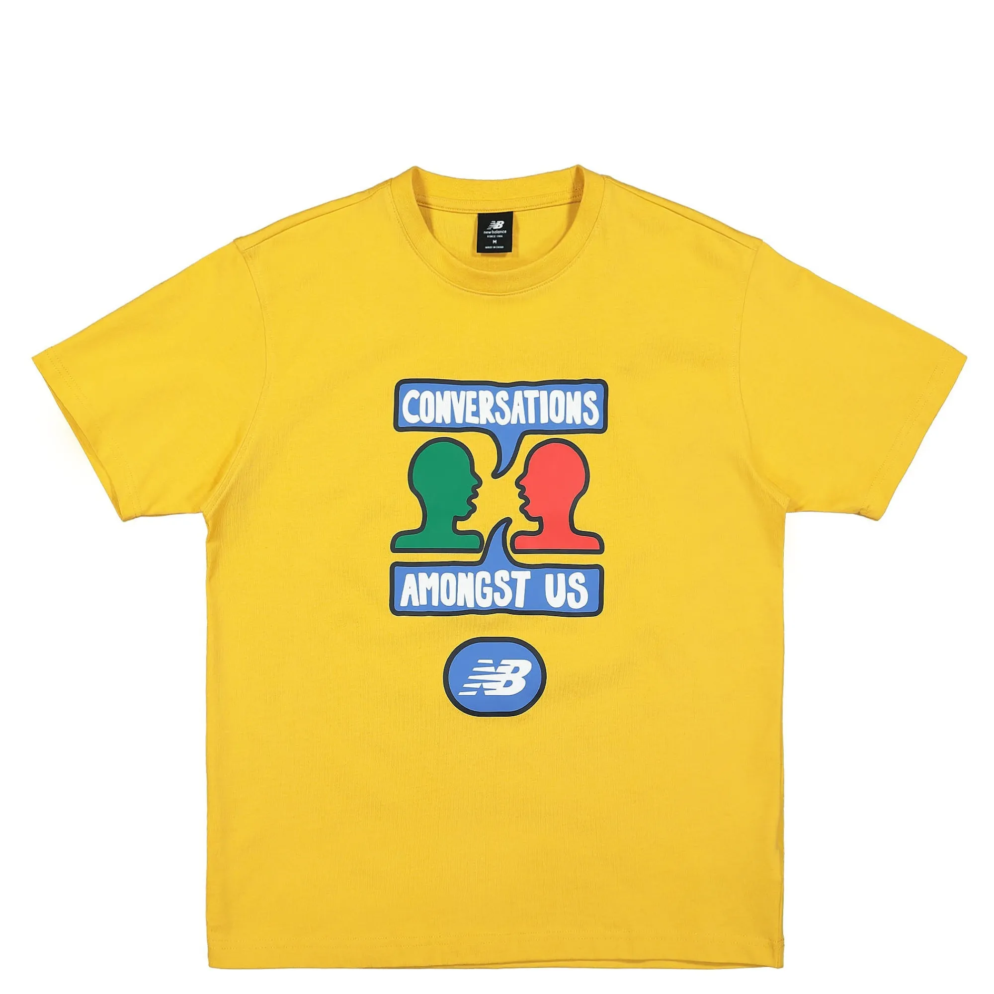 T-Shirts & Long Sleeves^New Balance Conversations Amongst Us Tee Yellow