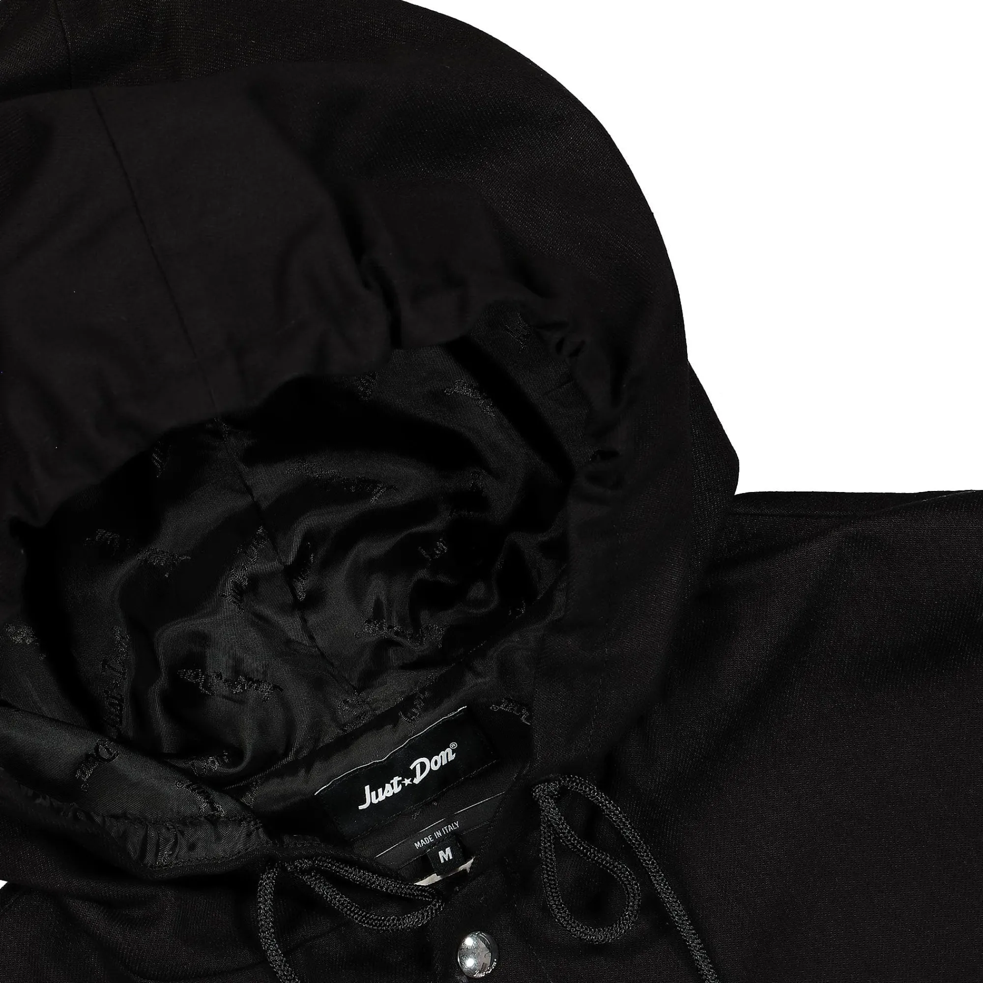 Jackets & Coats^Just Don Cotton Twill Jacket Black