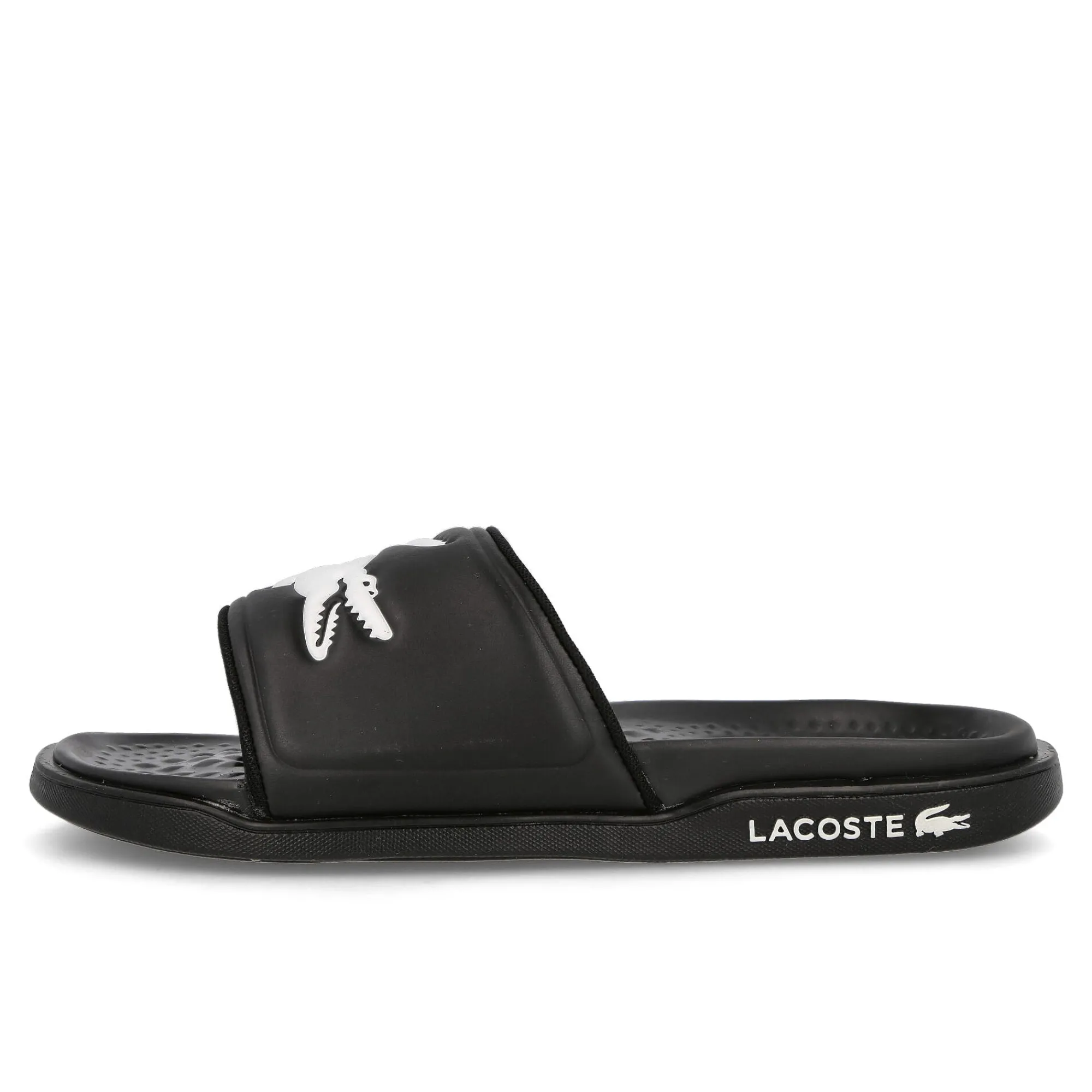 Low Tops | Slides & Sandals^Lacoste croco dualiste Black