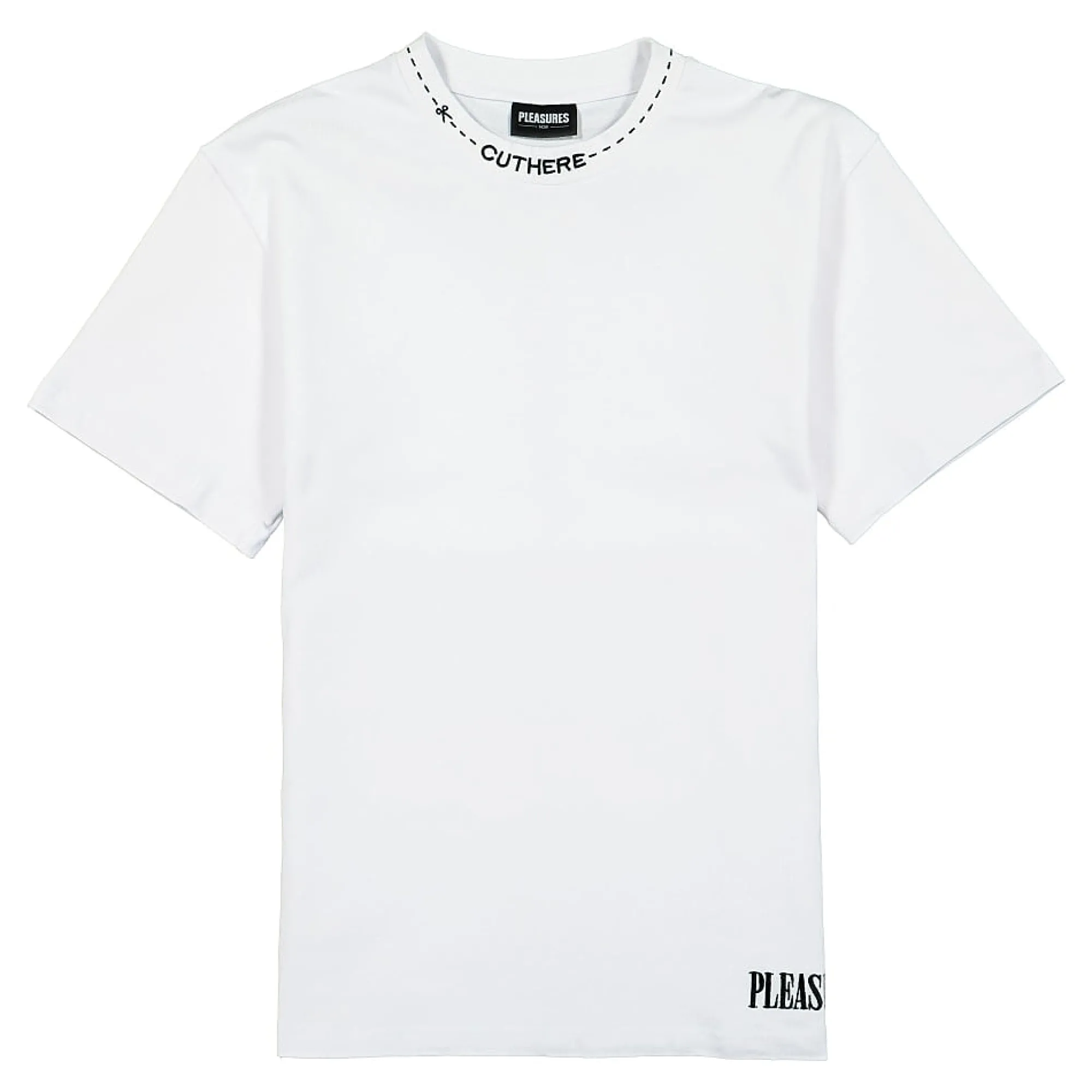 T-Shirts & Long Sleeves^Pleasures Cut Here Heavy Weight Shirt White