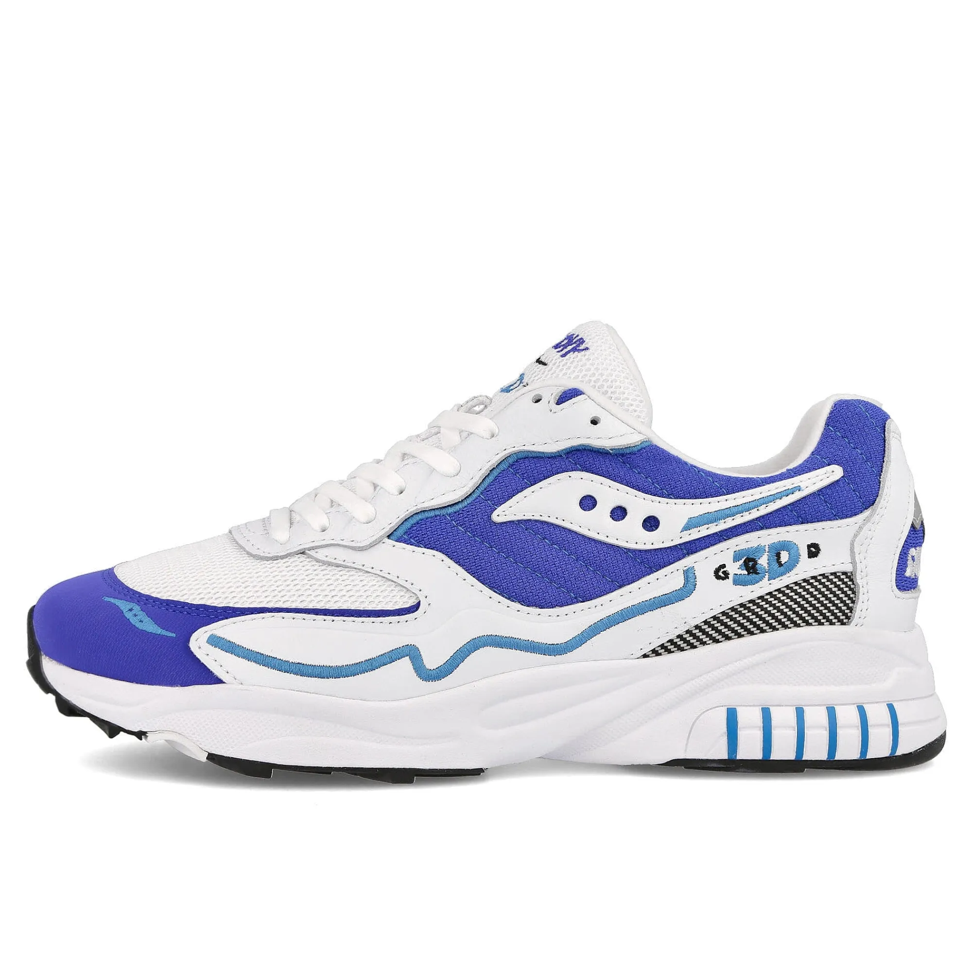 Low Tops | Retro & Running^Saucony 3d grid hurricane White-Royal