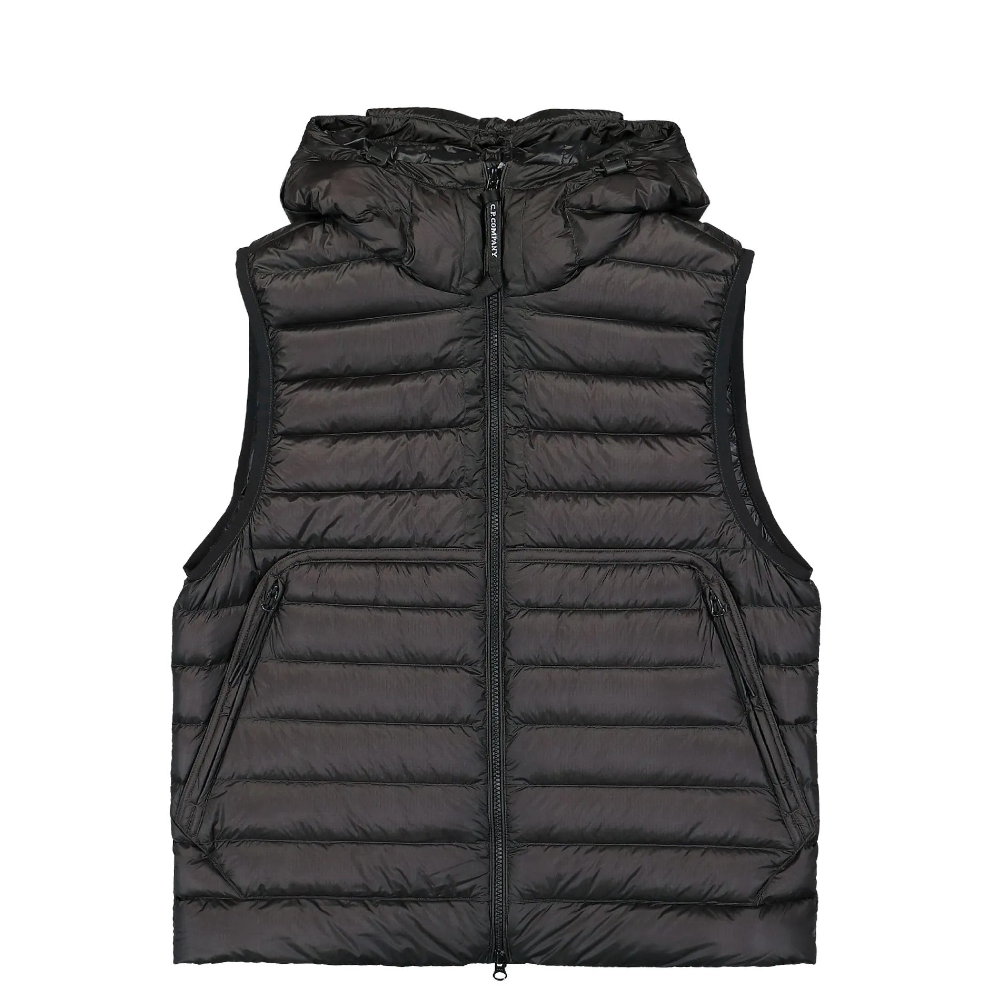 Vests^C.P. Company D.D. Shell Goggle Down Vest Black