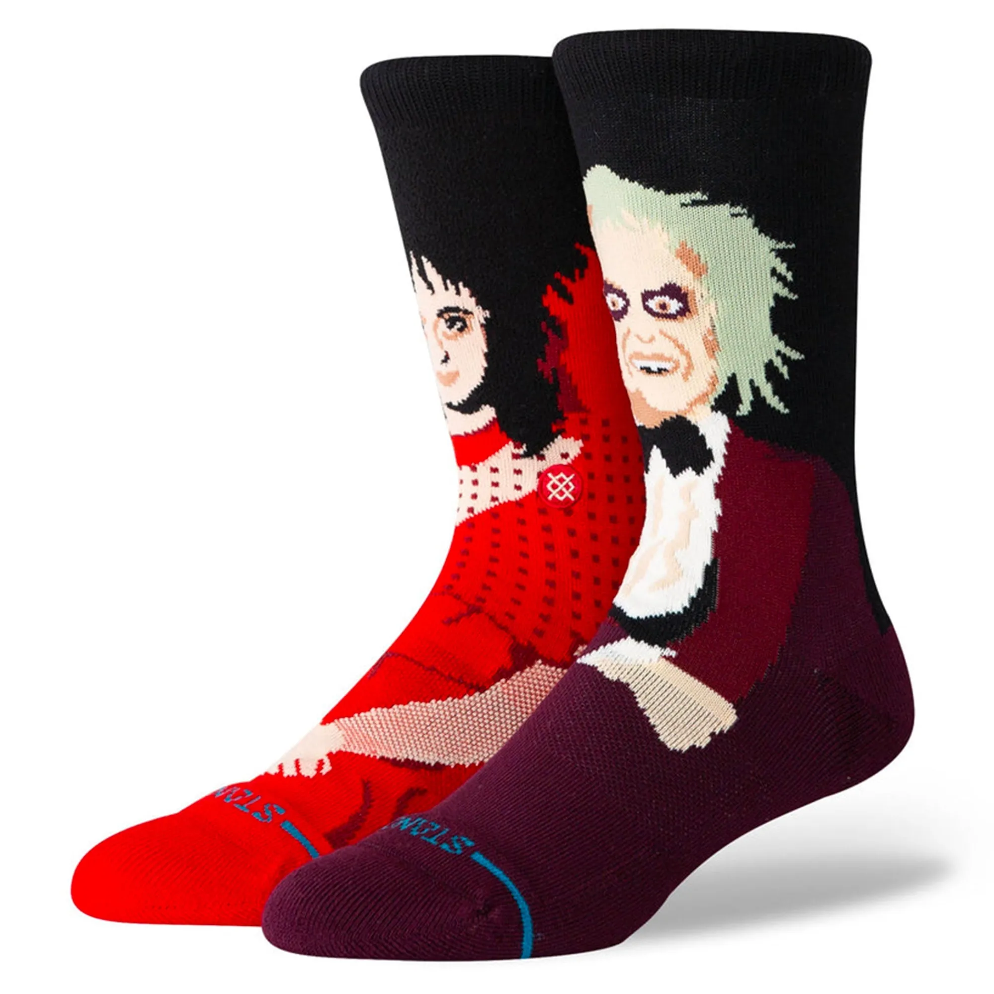 Socks & Underwear | Socks & Underwear^Stance Dearly Beloved Crew Socks Maroon