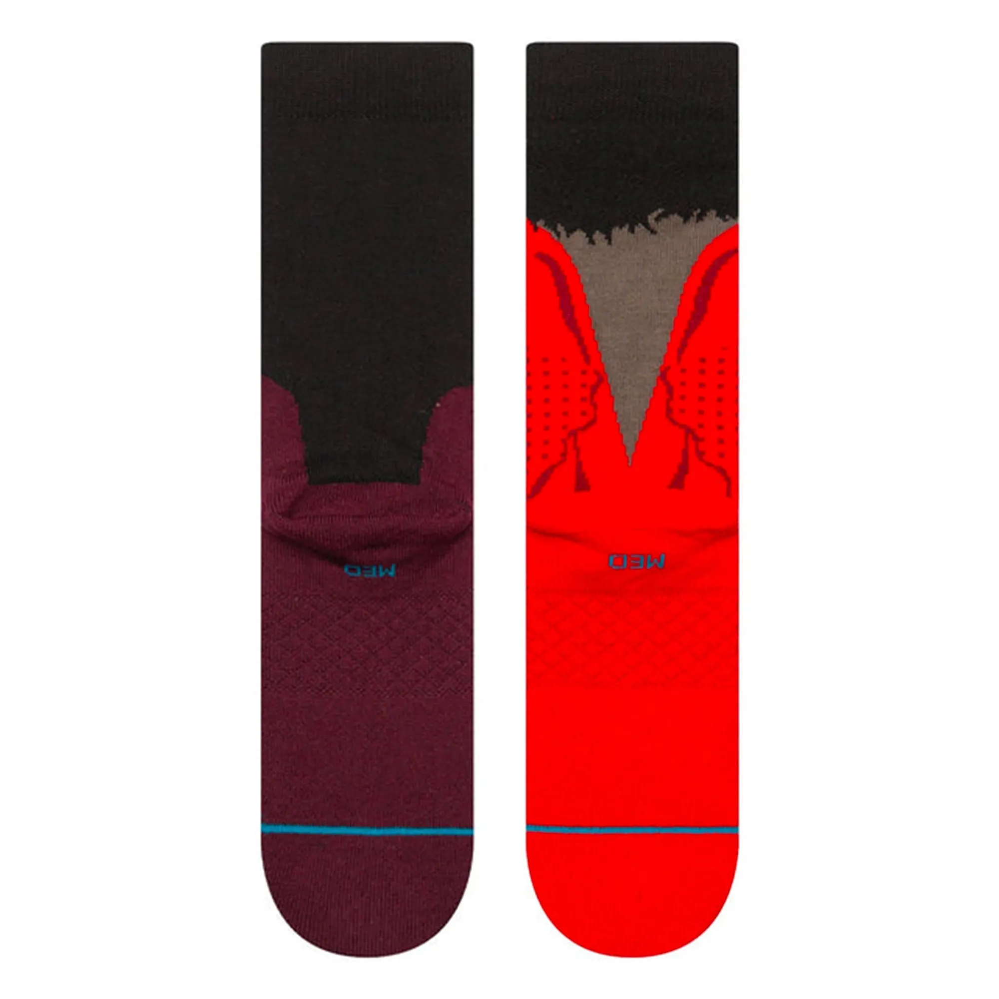 Socks & Underwear | Socks & Underwear^Stance Dearly Beloved Crew Socks Maroon